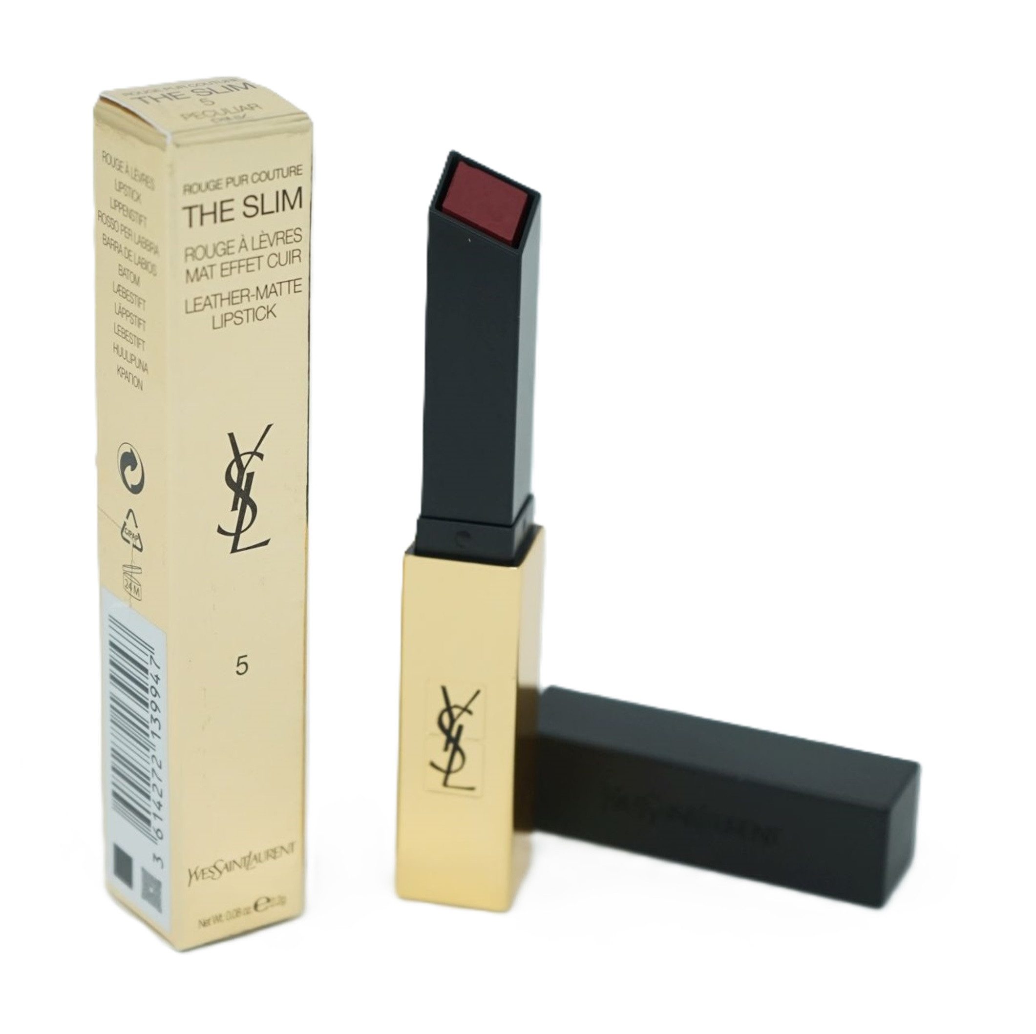 YVES SAINT LAURENT Lippenstift Yves saint Laurent Rouge Slim Matt Lipstick 5 Peculiar Pink
