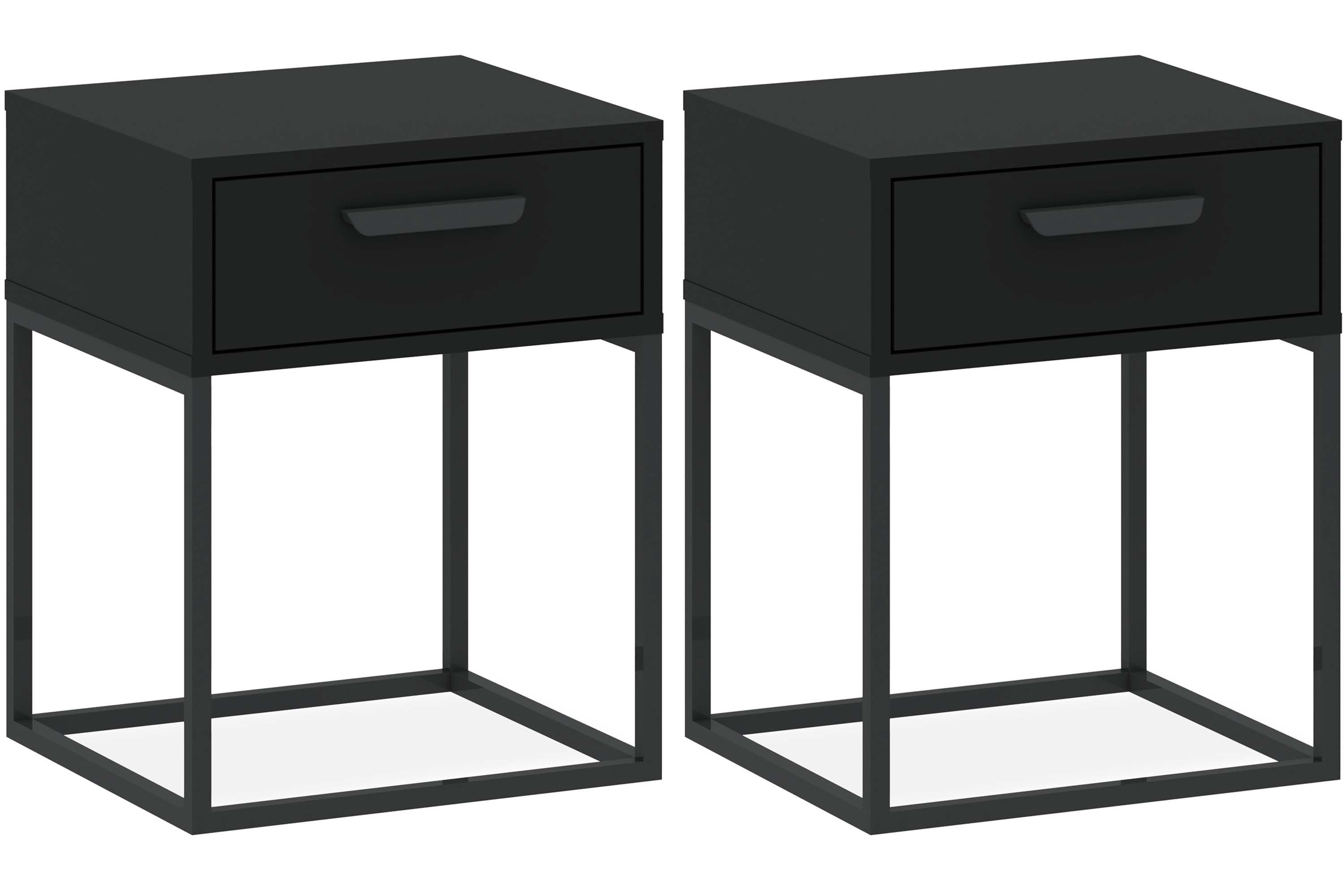 KONSIMO® Nachttisch RECTUS Nachtschrank, Modern, Beistelltisch, hergestellt günstig online kaufen