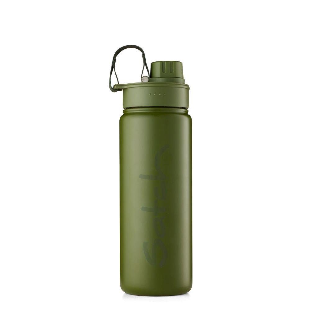 Satch Schulranzen Satch Trinkflasche SAT-EBO-001-787 Olive Edelstahl