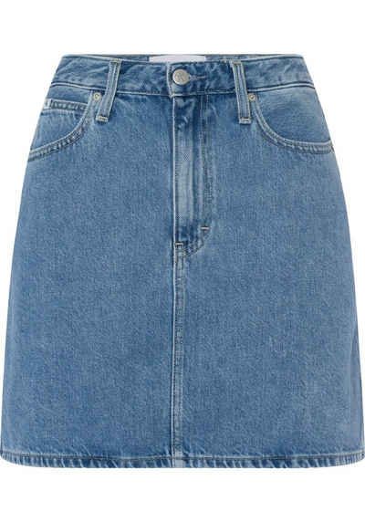 Calvin Klein Jeans Jeansrock mit authentischer Bluedenim-Waschung