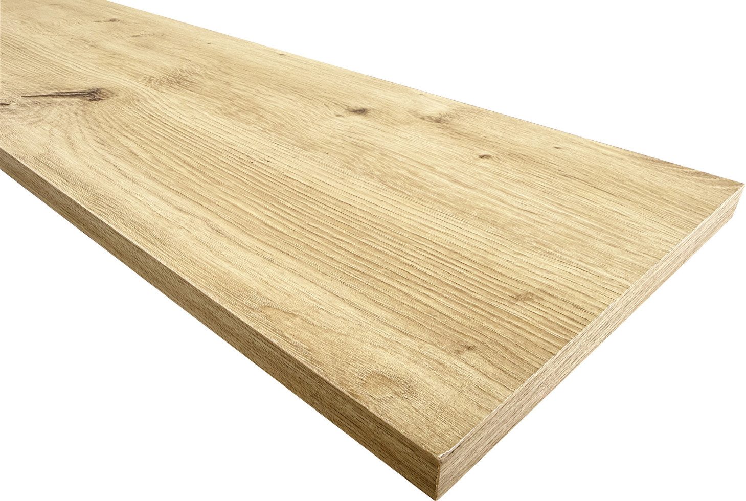 Neudeck Regaleinsatz Regalboden Eiche astig 120 x 30 x 1,6 cm