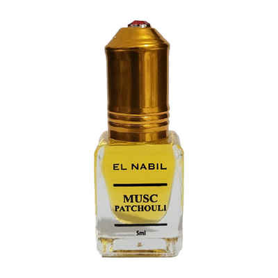 El Nabil Öl-Parfüm El Nabil Musc Patchouli Parfum Öl mit Roll-On-Applikator 5 ml