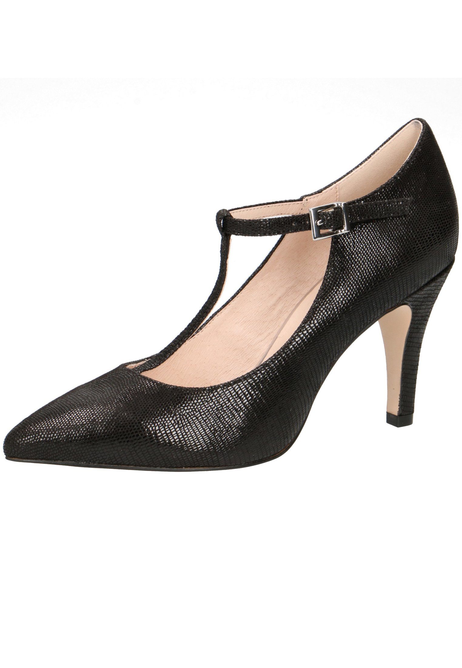 Caprice »9-24400-22« Pumps, Farbe: Black Reptile (Schwarz)Artikelnummer