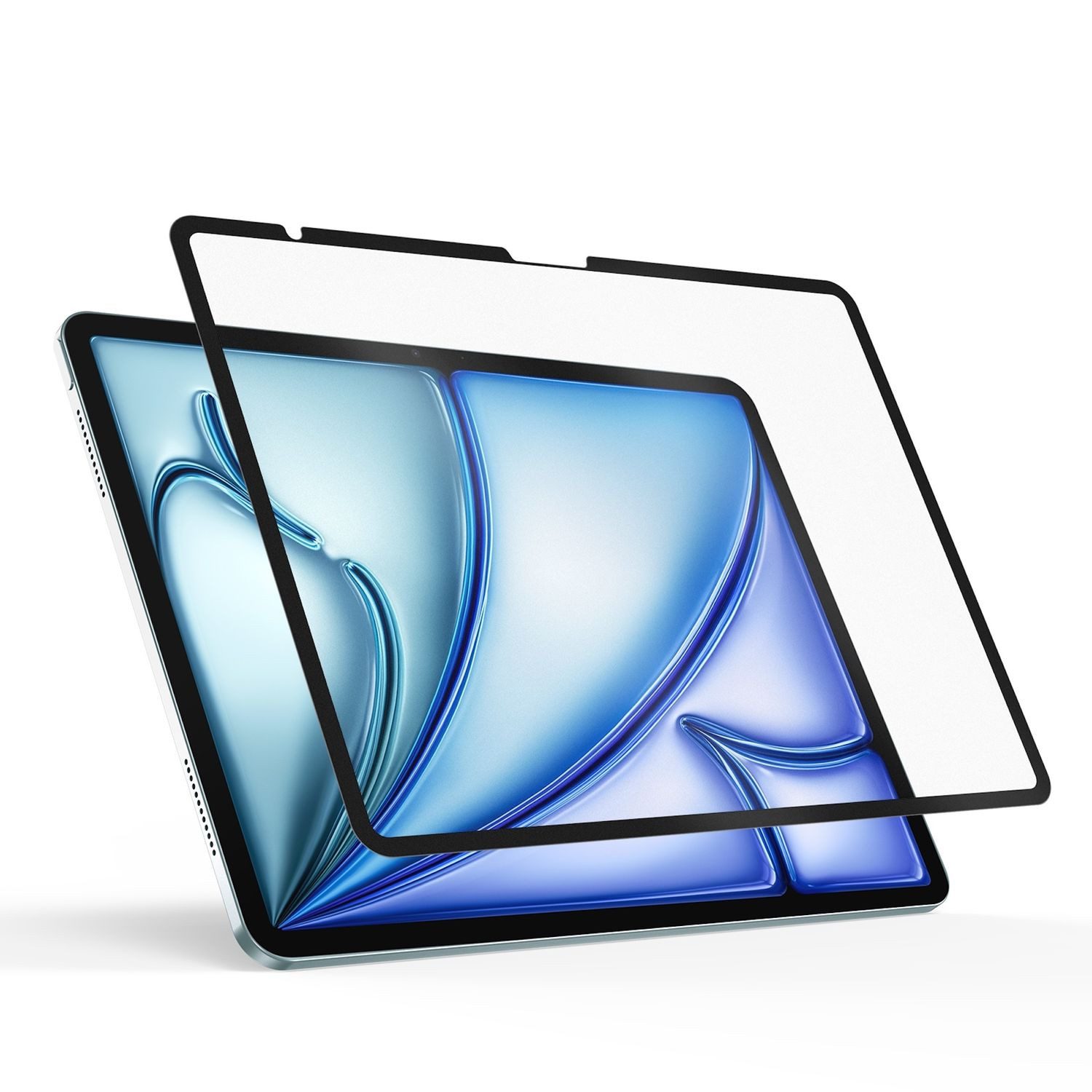 Wigento Displayschutzfolie PaperFeel Abnehmbar Papier für Apple iPad Air 13 2026 2025 Magnetisch für Apple iPad Air 13 2026 / 2025, Papierähnliche Oberfläche, abnehmbar, waschbar, wiederverwendbar
