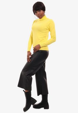 YC Fashion & Style Rollkragenpullover Basic Pullover mit Rollkragen Basic