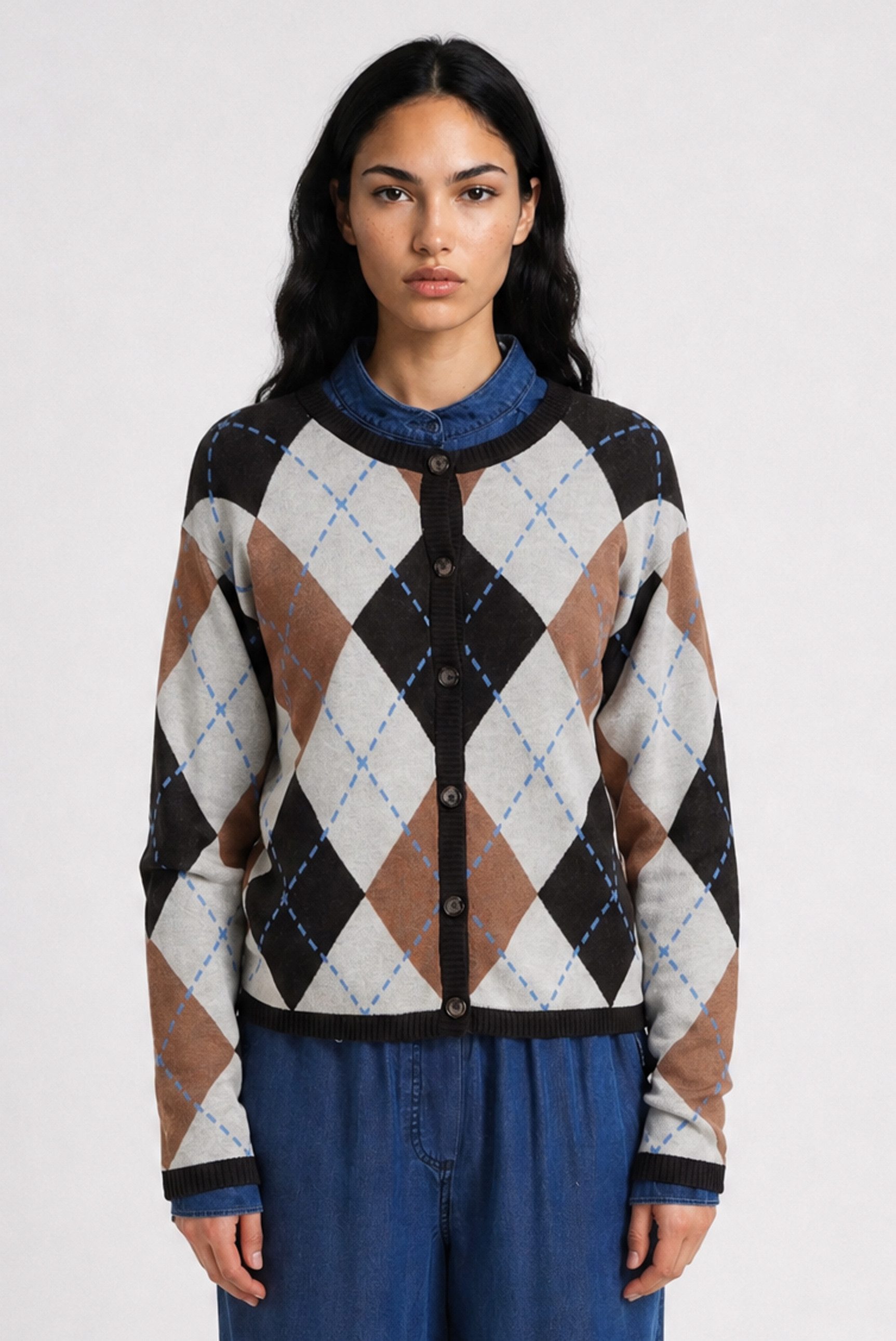 Smith & Soul Cardigan aus Feinstrick