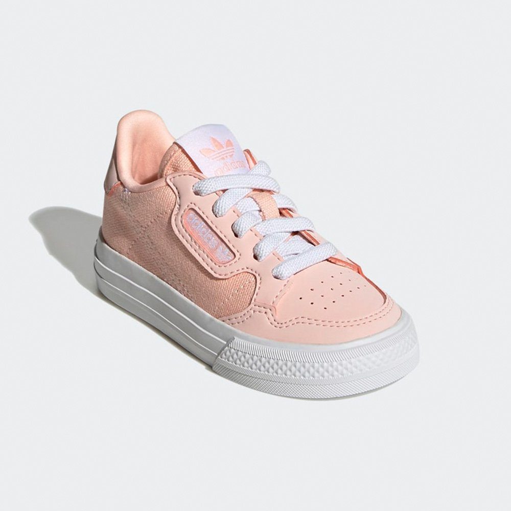 adidas Originals Kleinkinder Continental Vulc EL I - Clear Orange / Ftwr White Sneaker