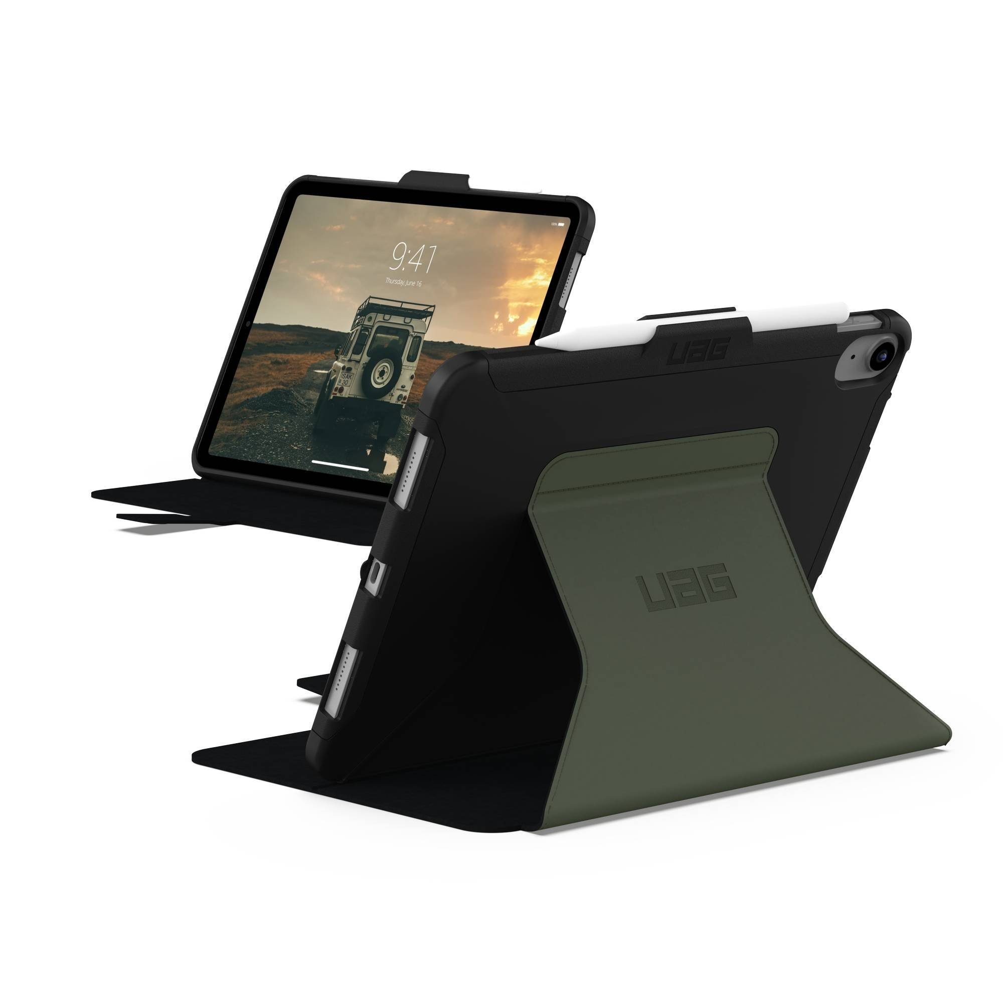 UAG Tablet-Hülle Scout Folio 10,9 Zoll, [Apple iPad 10.9 2022 Hülle (10. Generation)]