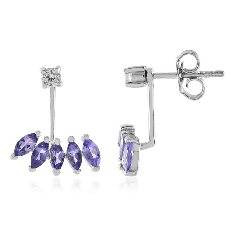 Cavill Ohrring-Set Tansanit-Sterlingsilber-Ohrringe (2-tlg) günstig online kaufen