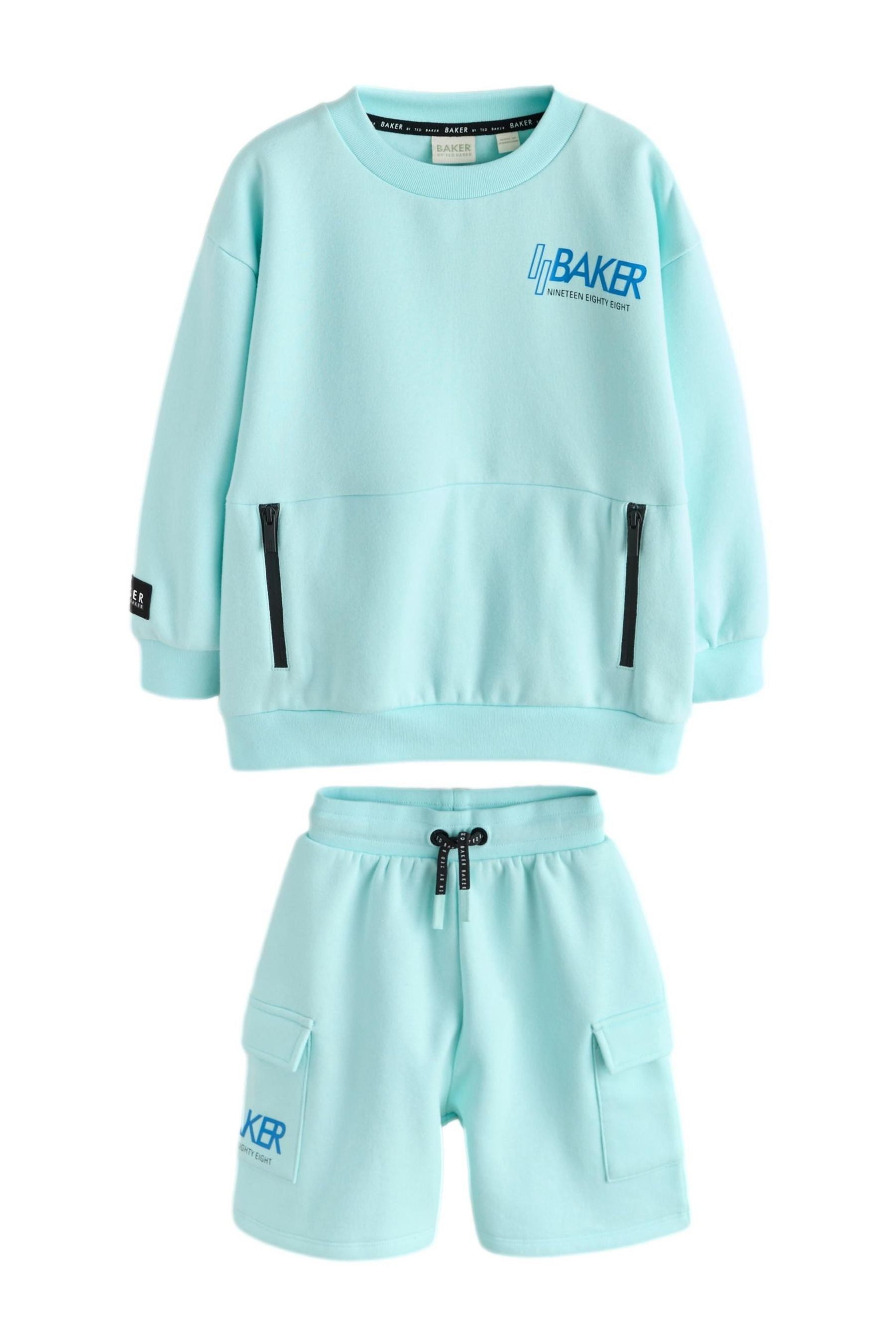 Pullover & Shorts Baker by Ted Baker Oversized Sweatshirt + Shorts