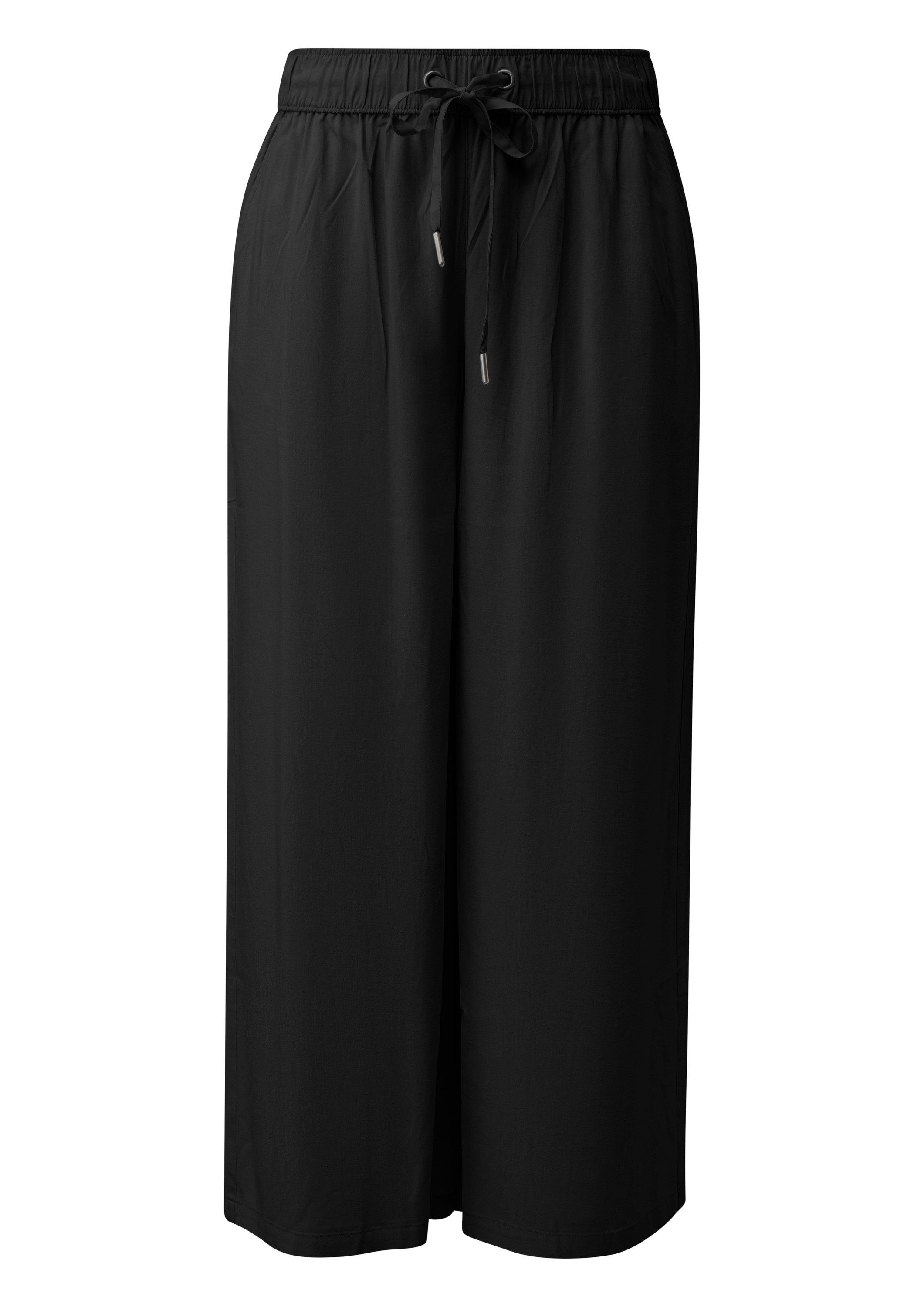 QS Culotte Hose Culotte aus Viskose