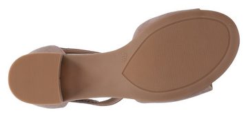 Caprice Sandalette, Sommerschuh, Sandale, Blockabsatz, mit praktischem Klettverschluss