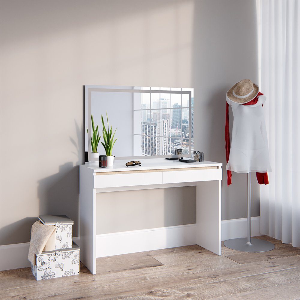 Vicco Schminktisch Emma, Weiß, 120 cm günstig online kaufen