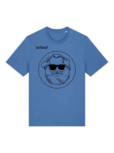 karlskopf Print-Shirt Rundhalsshirt Basic LOGO