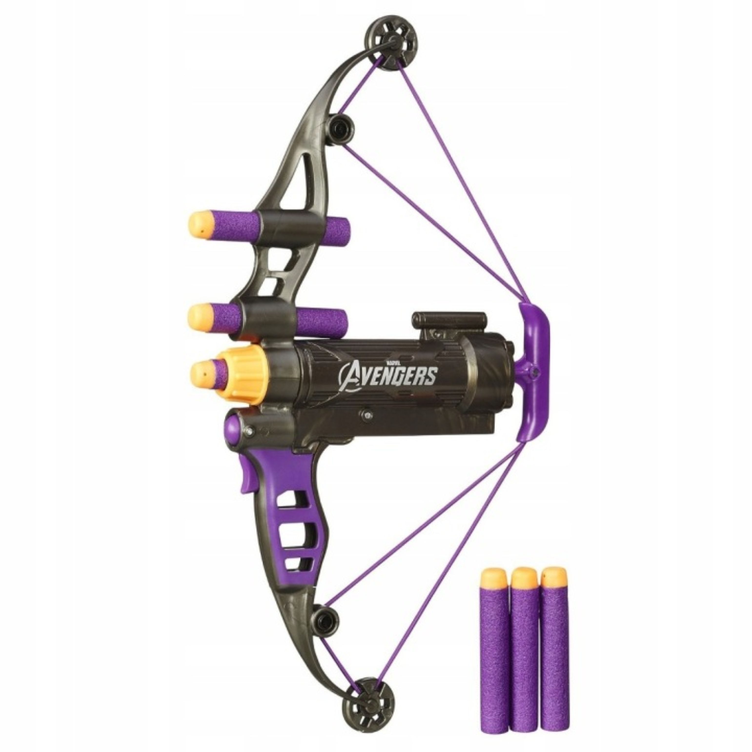 Hasbro Blaster Hasbro Nerf Marvel Avengers Hawkeye Bogen mit 6 Pfeilen B1645 (1-tlg)