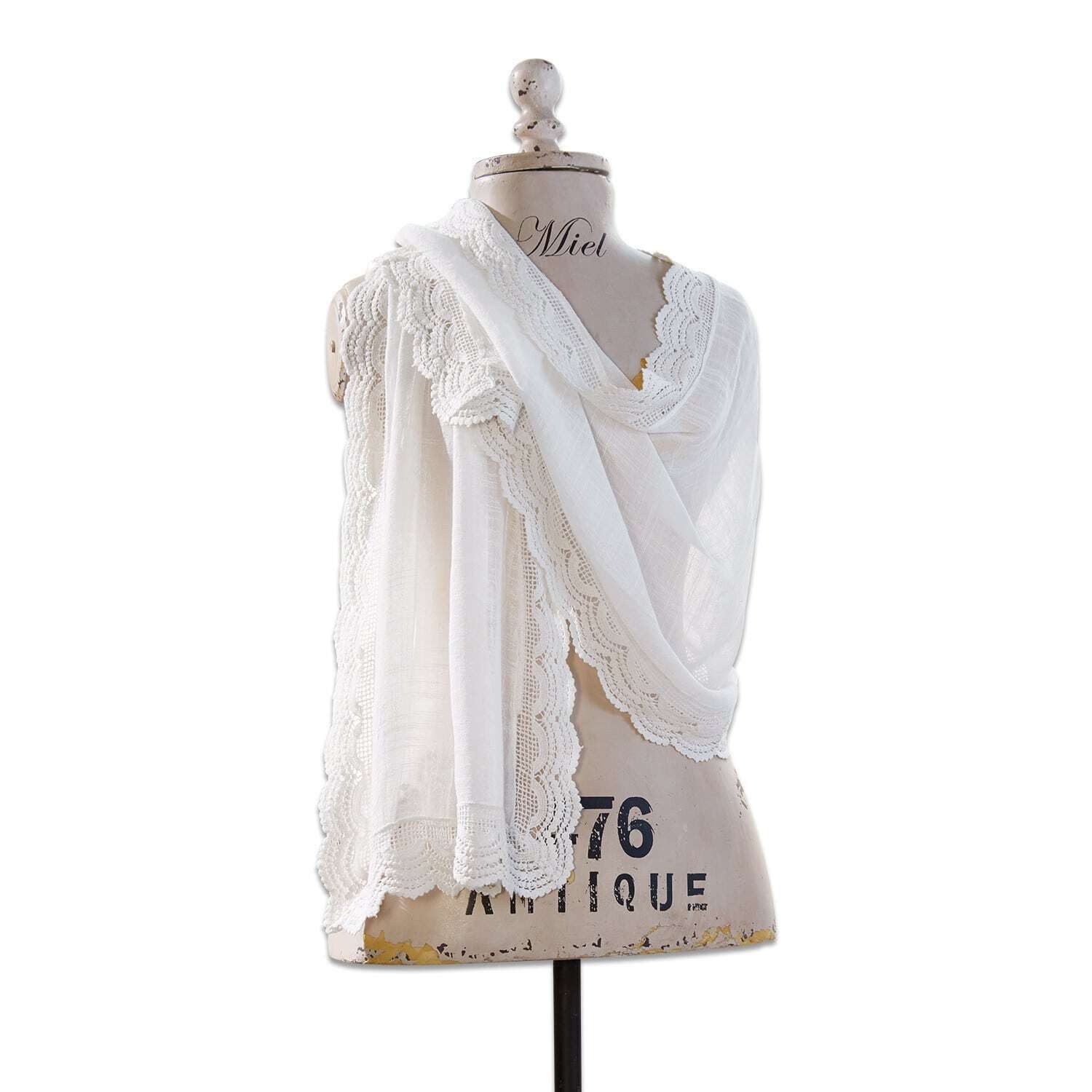 Mirabeau Modeschal Schal Preciosa weiß, none günstig online kaufen