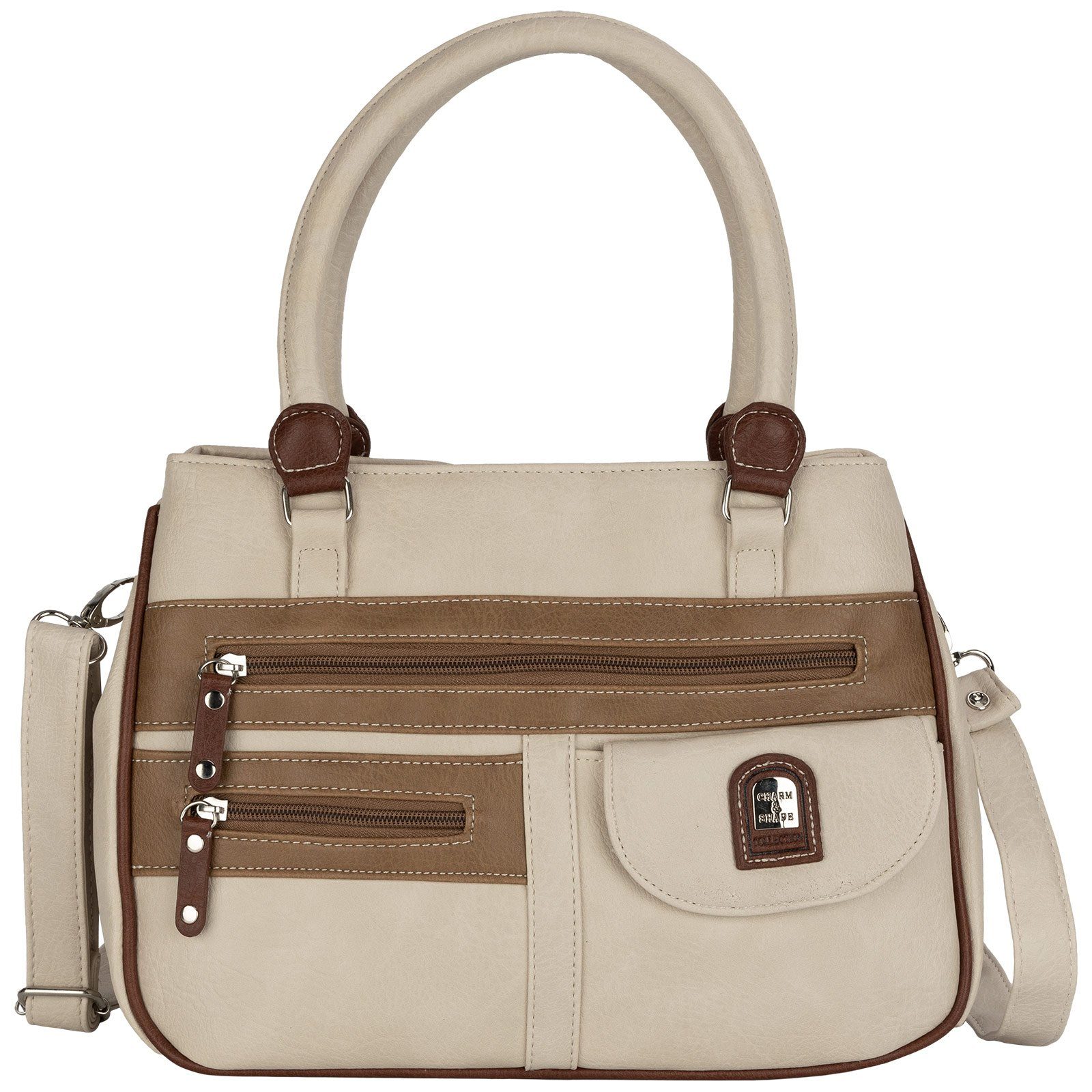 EAAKIE Umhängetasche Damen Tasche Schultertasche Umhängetasche Leder Optik Handtasche, als Schultertasche, Umhängetasche tragbar