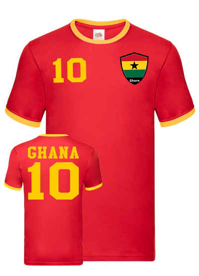 Blondie & Brownie T-Shirt Herren Ghana Afrika Cup Sport Trikot Fußball Football Meister WM
