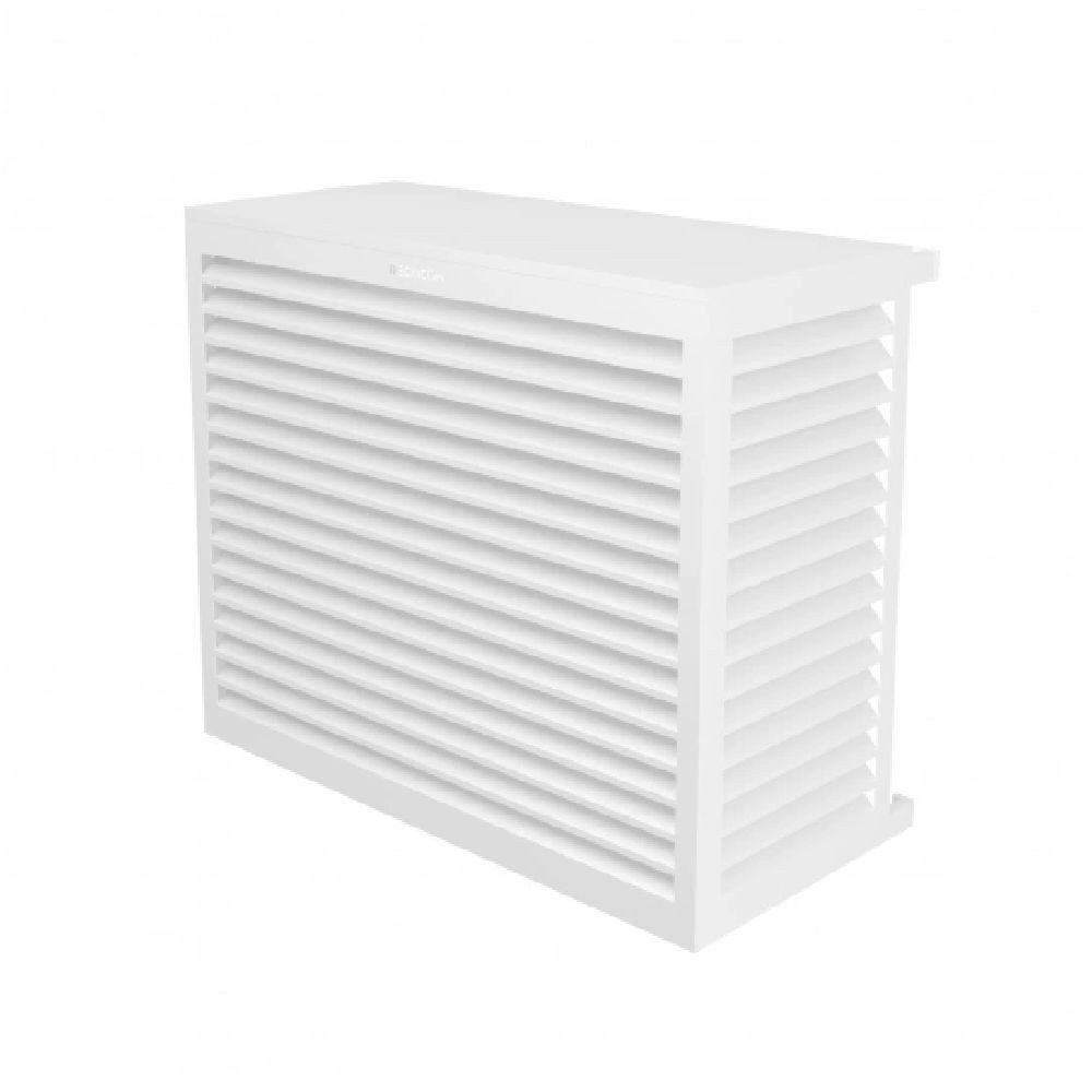 DECO Clim Wärmepumpen-Verkleidung DECOCLIM Климатanlagen Wärmepumpen Abdeckung Schutzverkleidung Weiß
