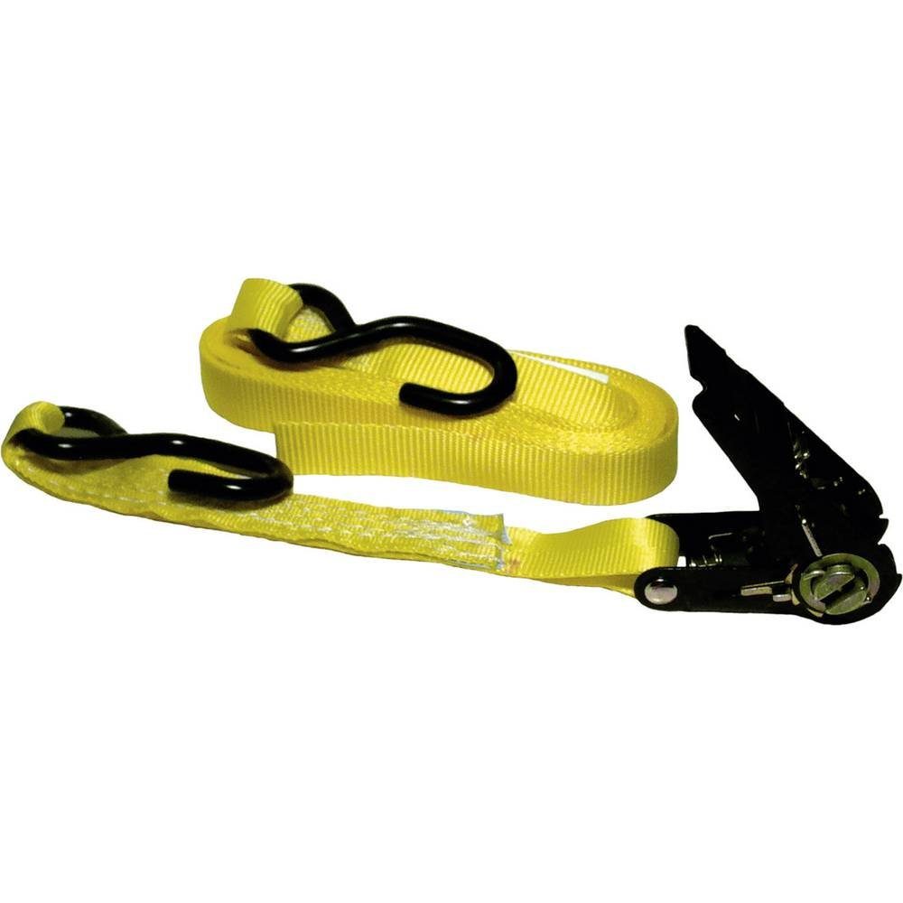 Kunzer Spanngurt Ratschenspanngurt 5 m, 25 mm, S-Haken ZG 5,0 H