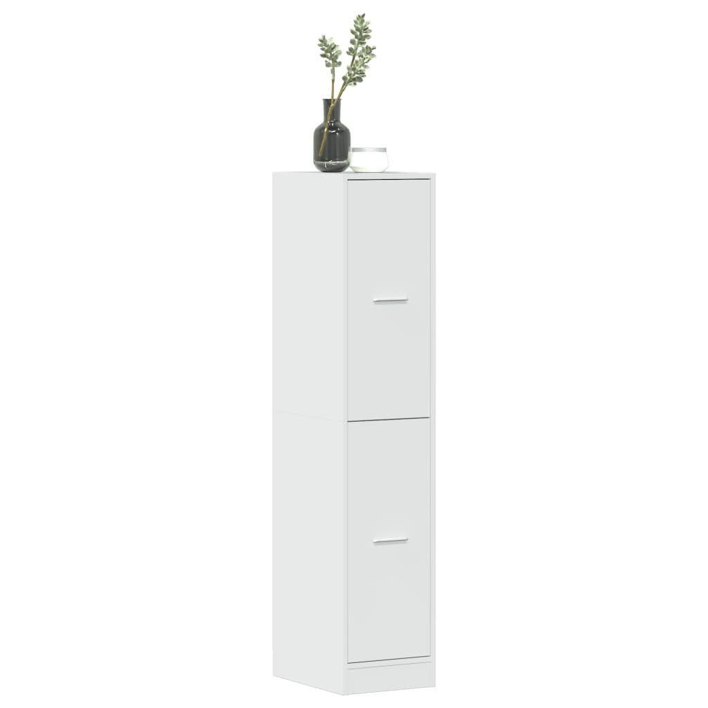 vidaXL Unterschrank Apothekerschrank Hochglanz-Weiß 30x41x144,5 cm günstig online kaufen