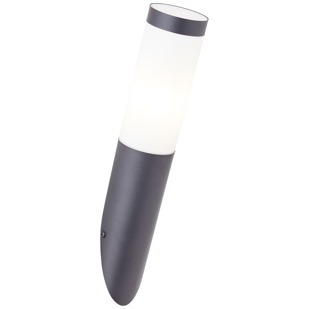 Brilliant Außen-Wandleuchte Kunststoff, schwarz, Einbau, IP44, günstig online kaufen