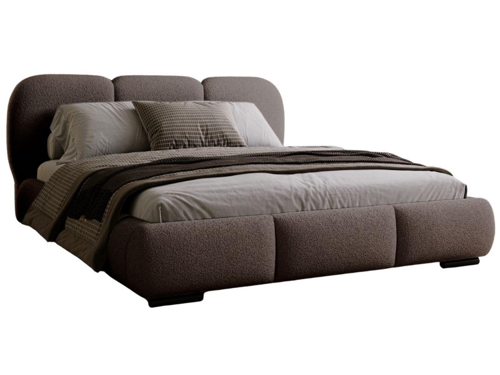 Compleo Polsterbett Wolkenbett, abgerundete Formen, Bouclé-Stoff, verschied günstig online kaufen