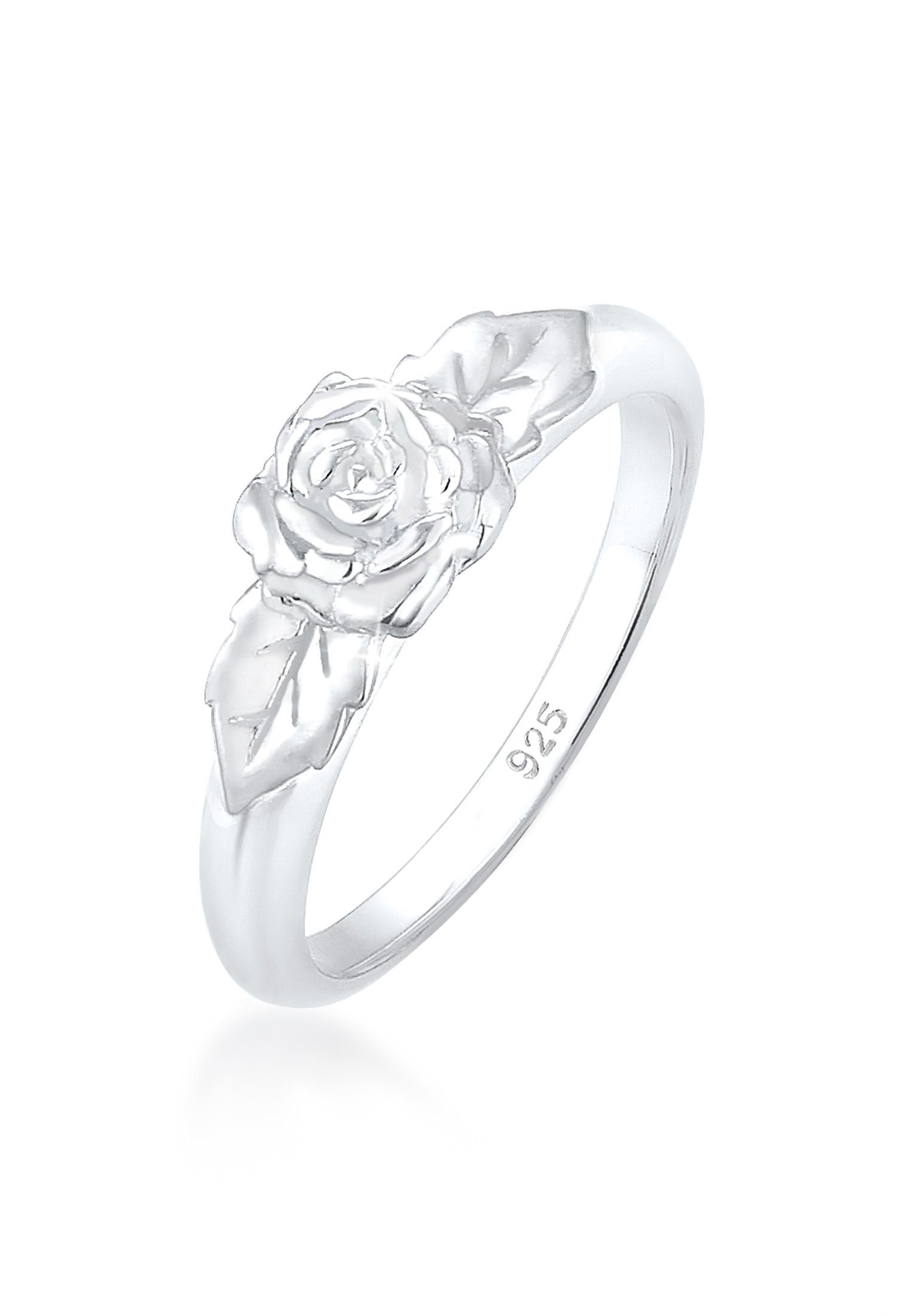 Elli Fingerring Rosenblüte Blume Vintage Look günstig online kaufen