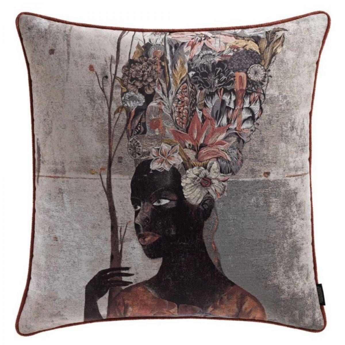 ROHLEDER Kissenhülle Kissen Black Antoinette Decay (60x60 cm)