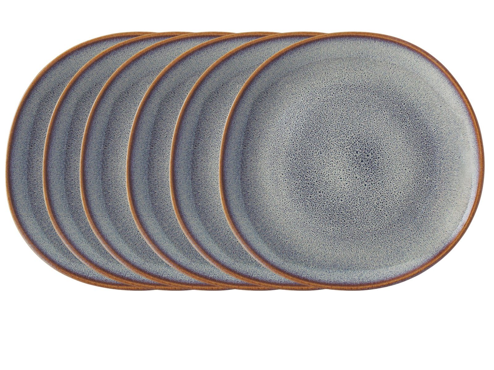 like. by Villeroy & Boch Frühstücks-Set Lave beige Frühstücksteller 23,5 cm Set6