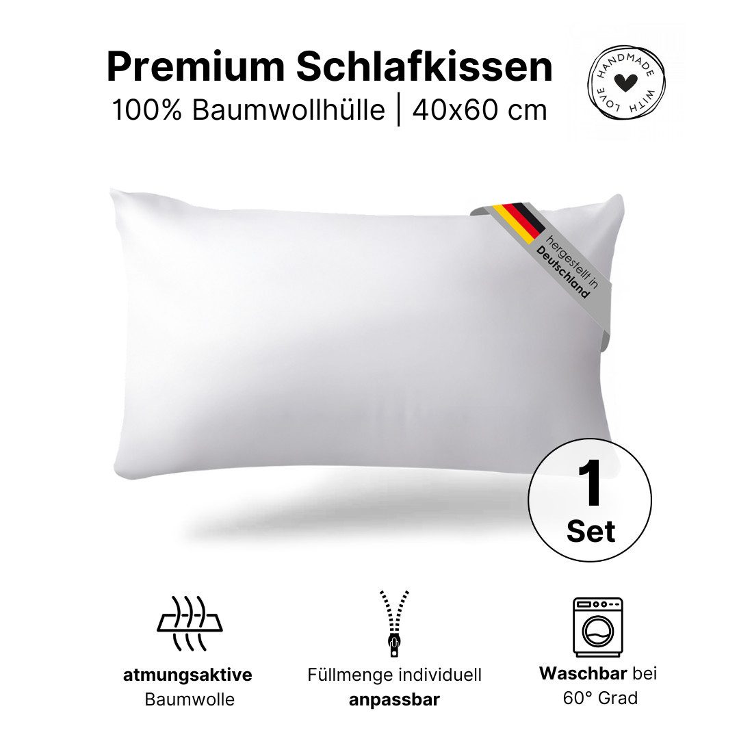 LIVINA HOME Schlafkissen Premium Kopfkissen, Kissen, günstig online kaufen