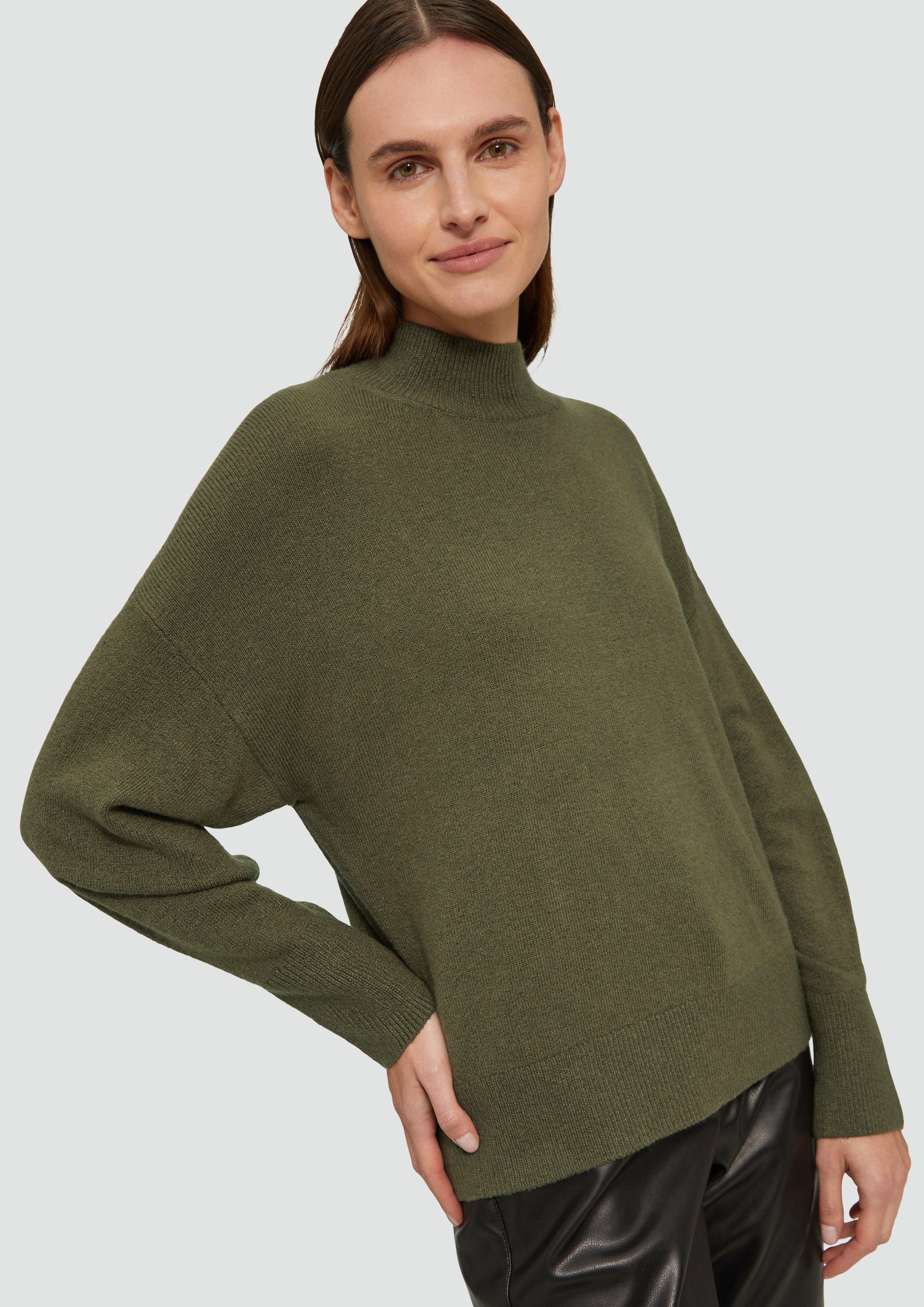 s.Oliver Strickpullover Strickpullover im Relaxed Fit günstig online kaufen