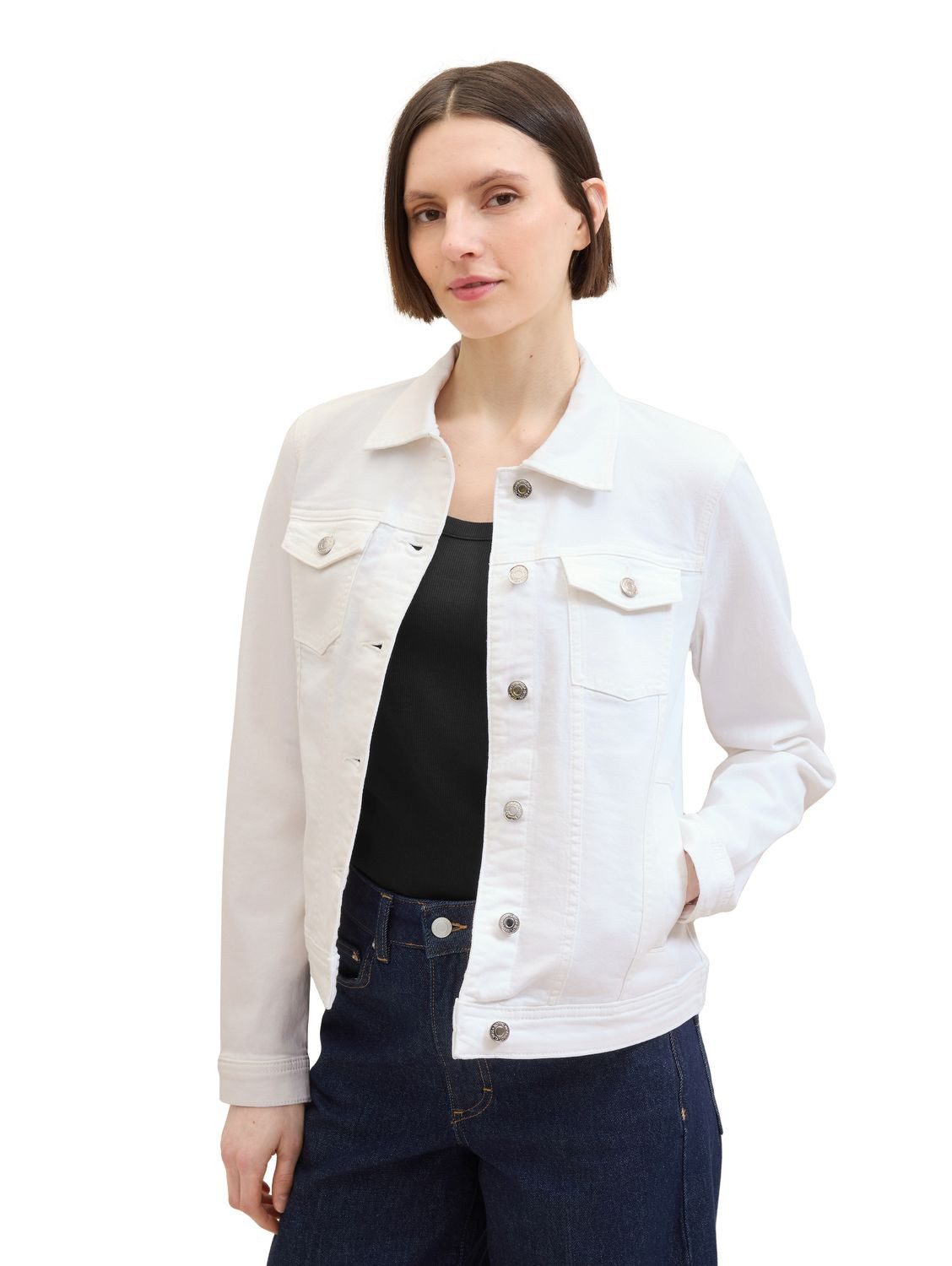 TOM TAILOR Jeansjacke COLORED DENIM mit günstig online kaufen