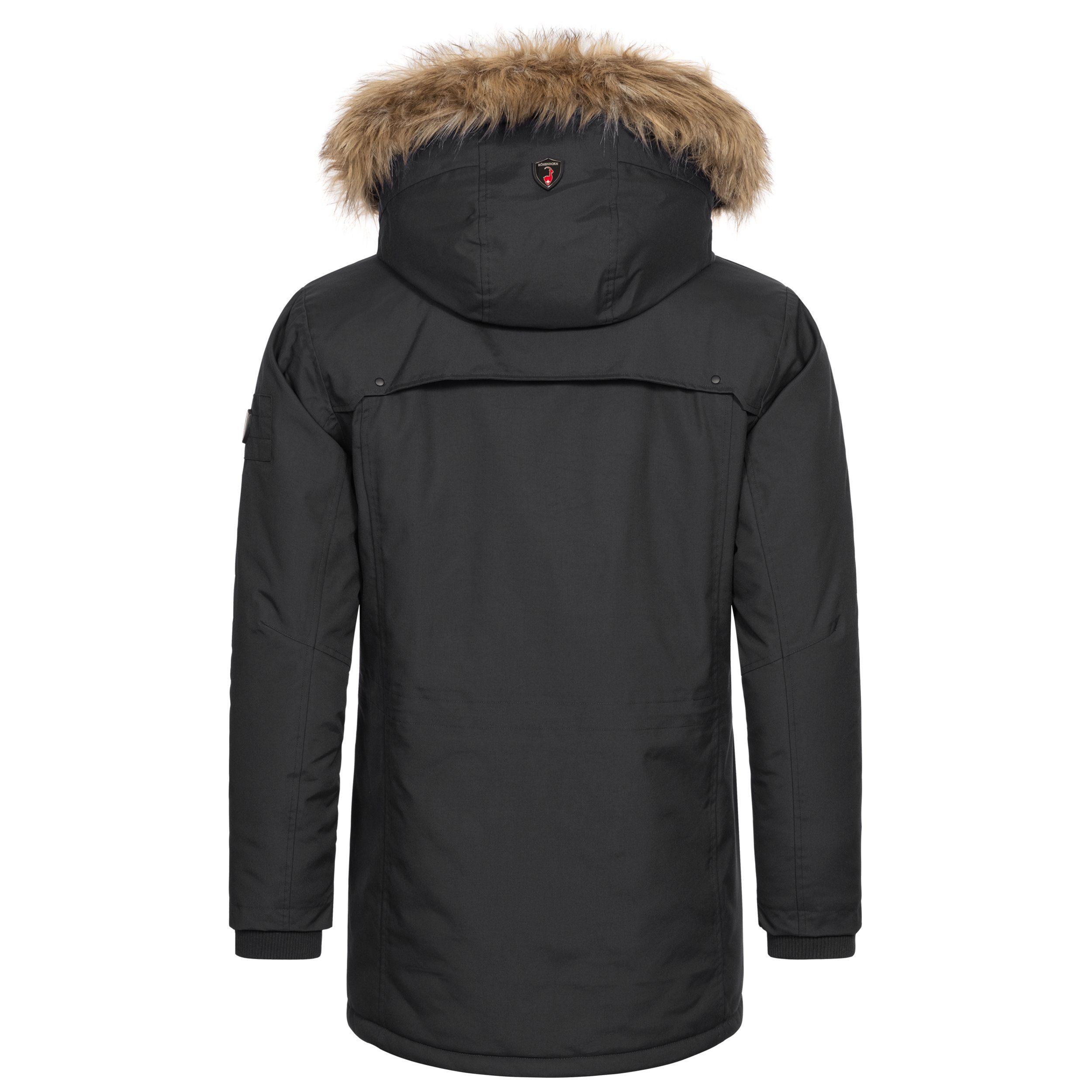 Höhenhorn Winterjacke Arpiglias Herren Winter Jacke Parka Parker mit Kunstfell Gefüttert