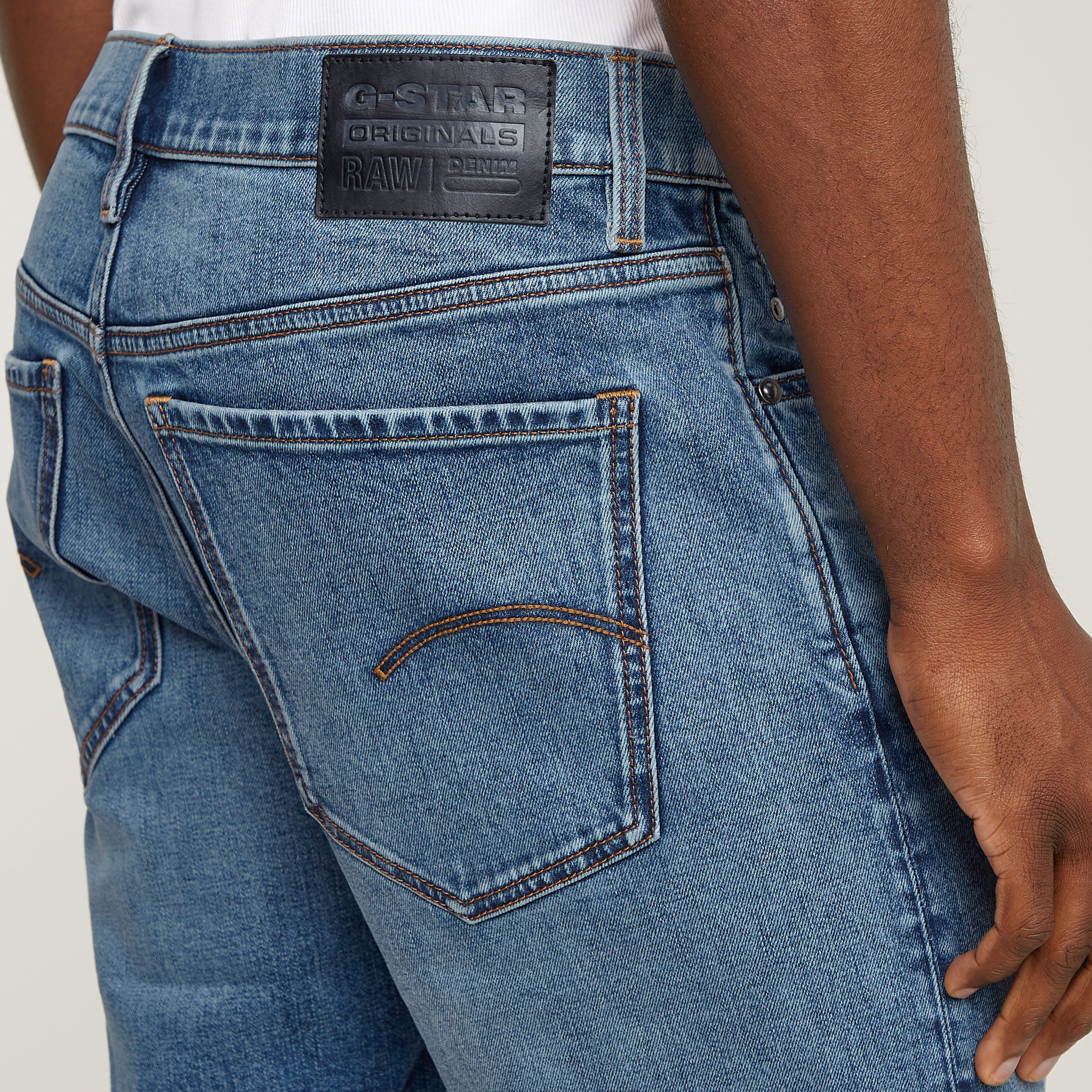 G-STAR Jeansshorts Mosa mit Umschlagsaum