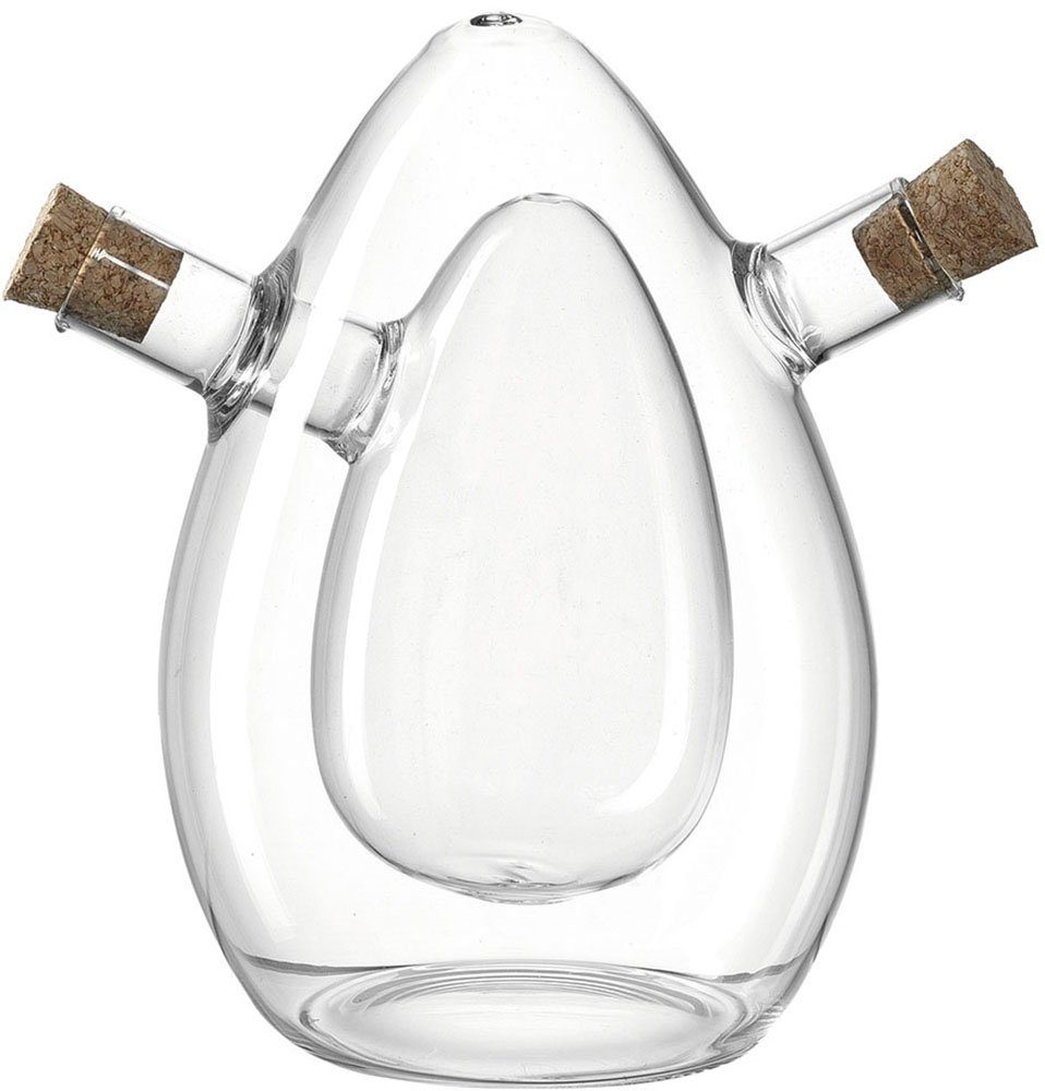 LEONARDO Menage-Set CUCINA, (1-tlg), Essig/Öl Flasche 2in1, 15,7 cm