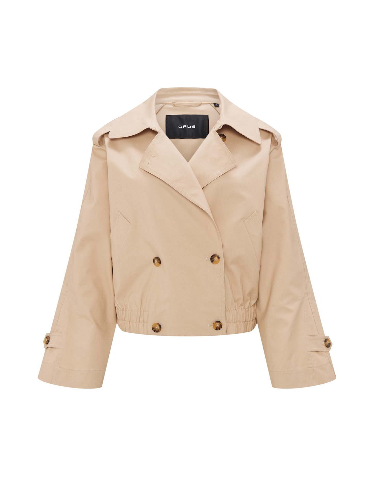 OPUS Trenchcoat Kurze Trenchjacke HEDIE Regular aus Lyocell Mix günstig online kaufen
