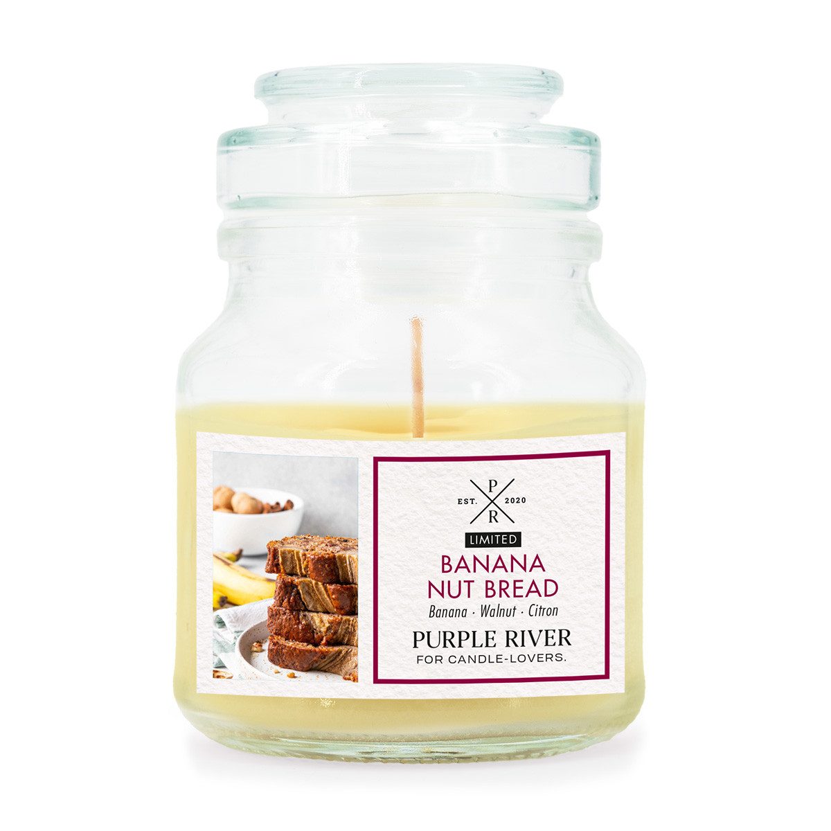 Purple River Duftkerze Duftkerze Banana Nut günstig online kaufen