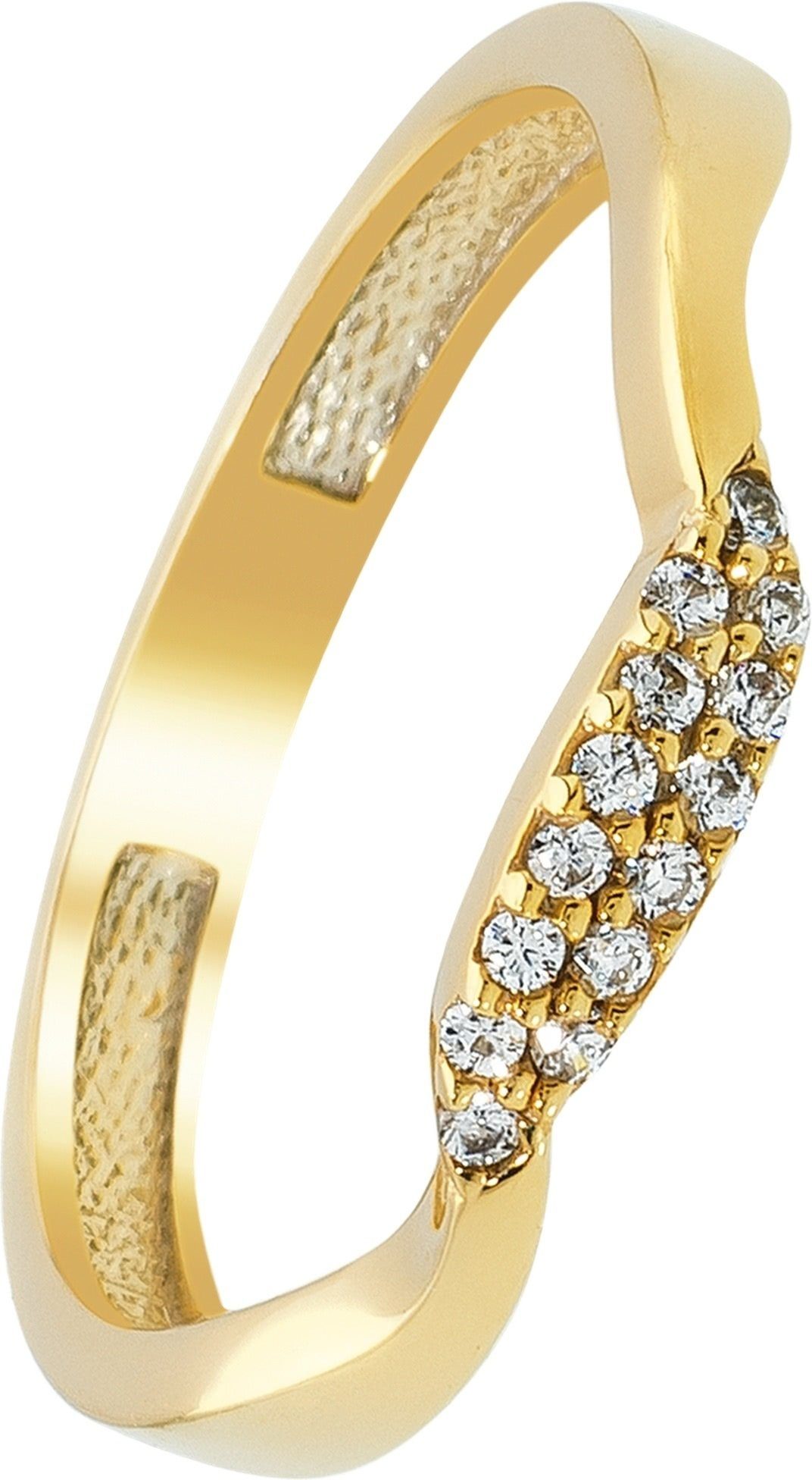 Balia Goldring Balia Ring Größe - (Welle (17,8), Damen Gelbgold 56 333 8 Welle 333 Gelbgold gold) Fingerring 3 Karat (Fingerring), Gold