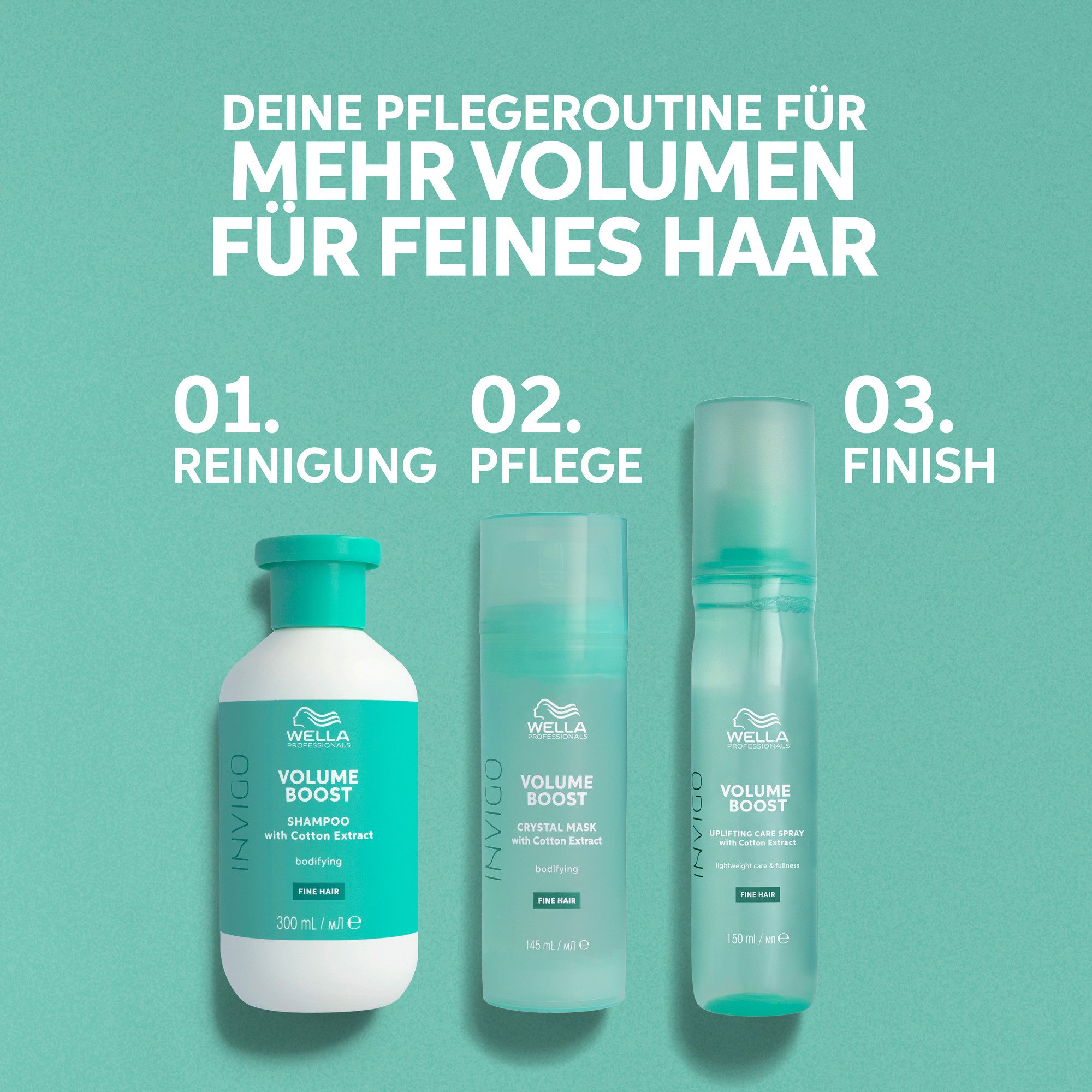 Wella Professionals Haarpflege-Spray INVIGO VOLUME BOOST UPLIFTING HAIR MIST, mehr Volumen, pflegend, ultimativer Glanz, perfekt für feines Haar