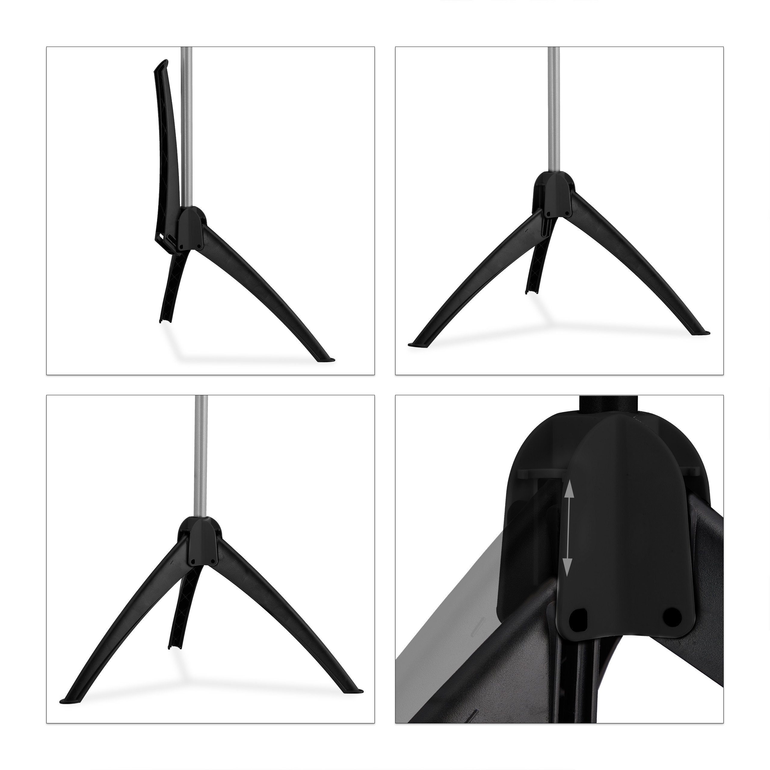 relaxdays Wäschespinne Bügelwäscheständer klappbar