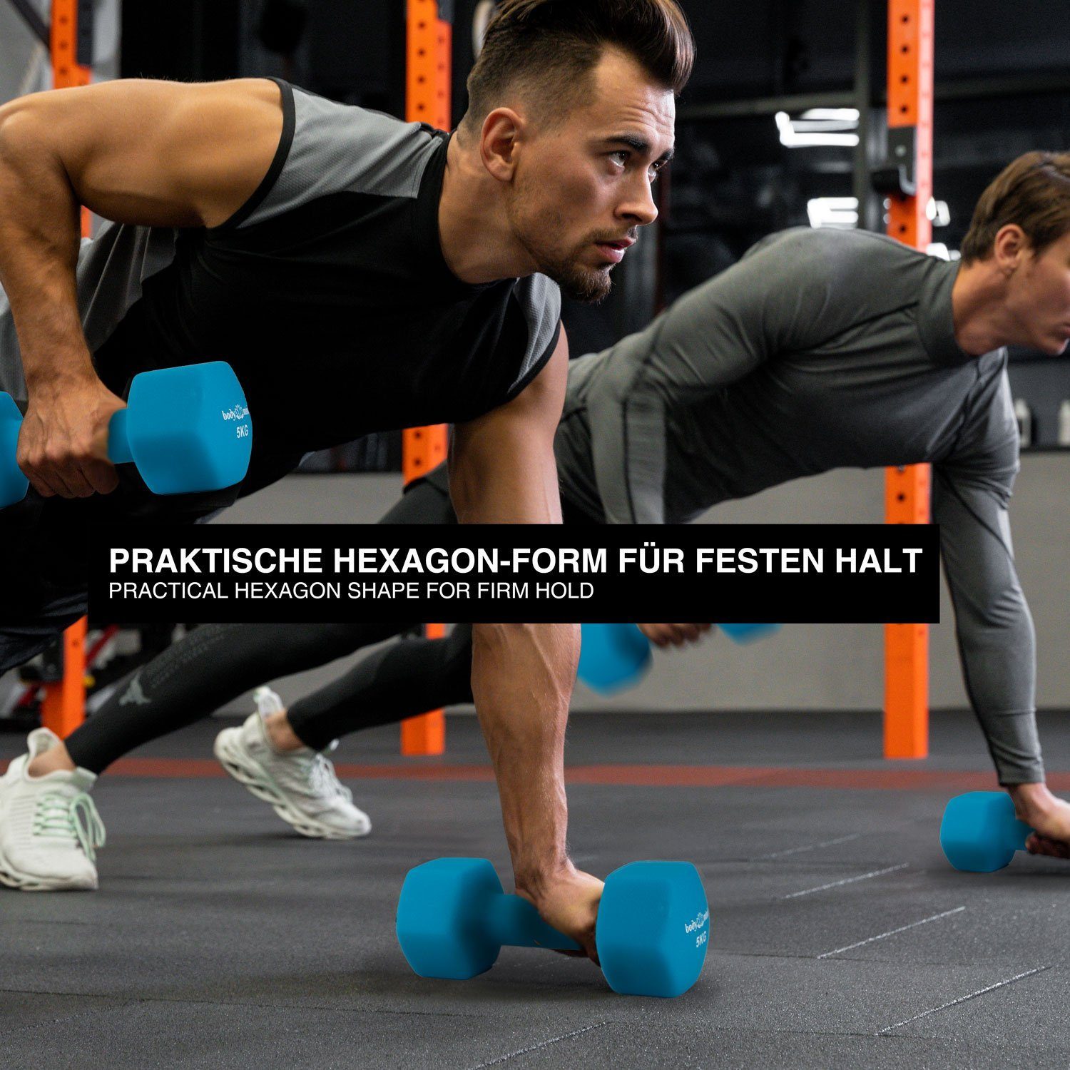 Body & Mind Hantel-Set BODY & MIND Neopren Hantel Set–Kurzhanteln für Fitness & Heimgebrauch, (Dumbbells, Effektives Krafttraining), Fitness Workout für Zuhause