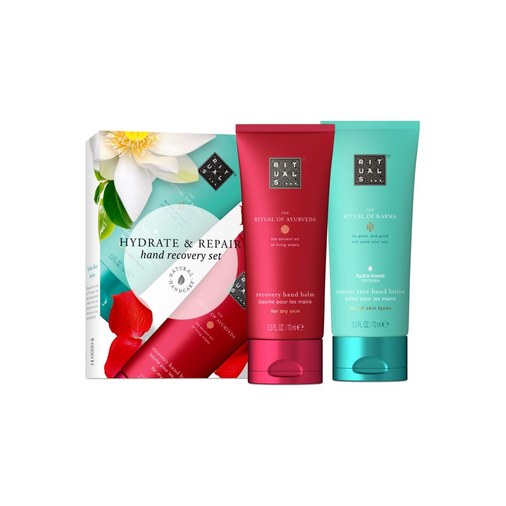 Rituals Pflege-Geschenkset Rituals The Ritual of Ayurveda Gift Set Handpflege, 2-tlg., Praktisches Handpflege-Duo im Geschenkset
