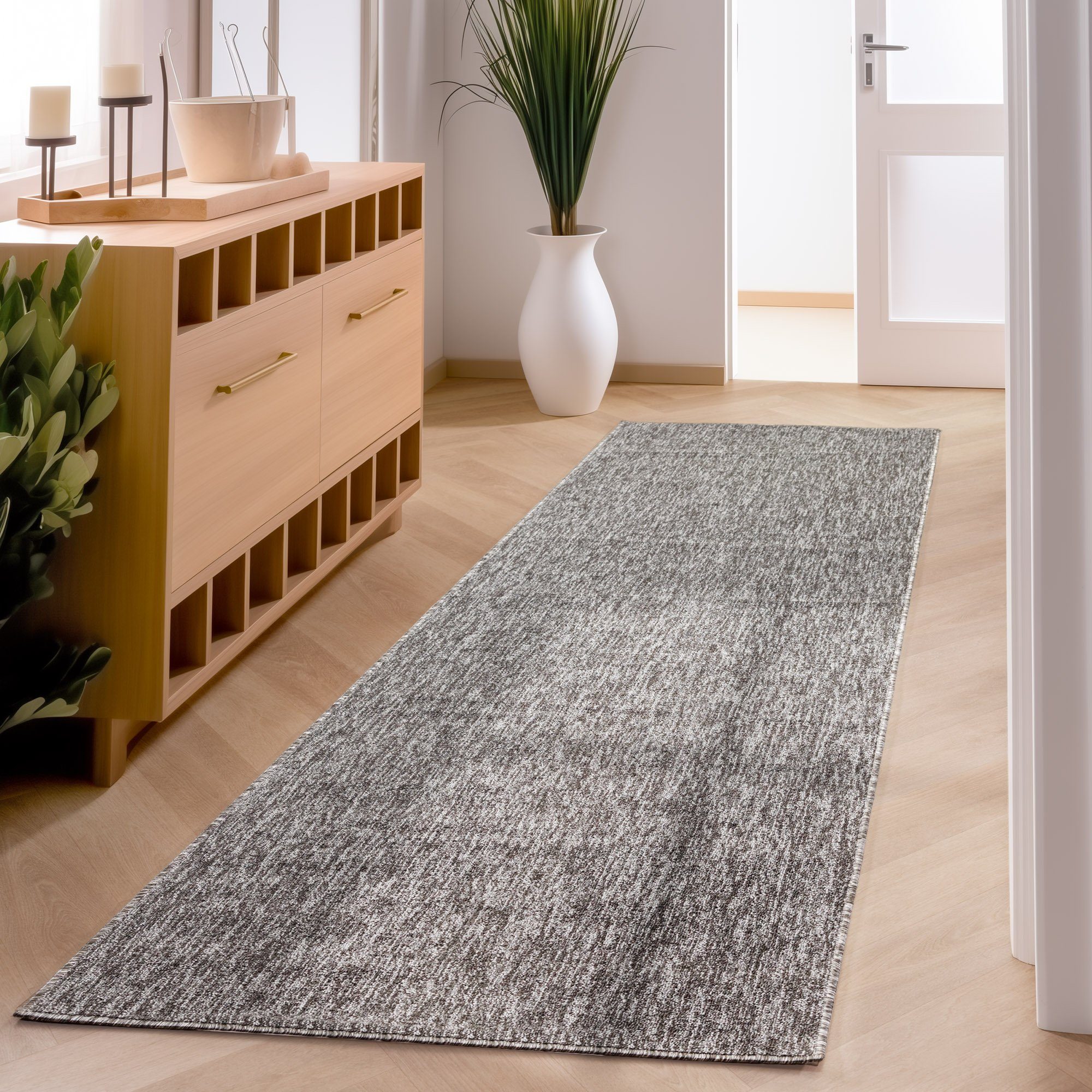 SIMPEX24 Teppich Unicolor - Einfarbig, Läufer, Höhe: 7 mm, Kurzflor Schling günstig online kaufen