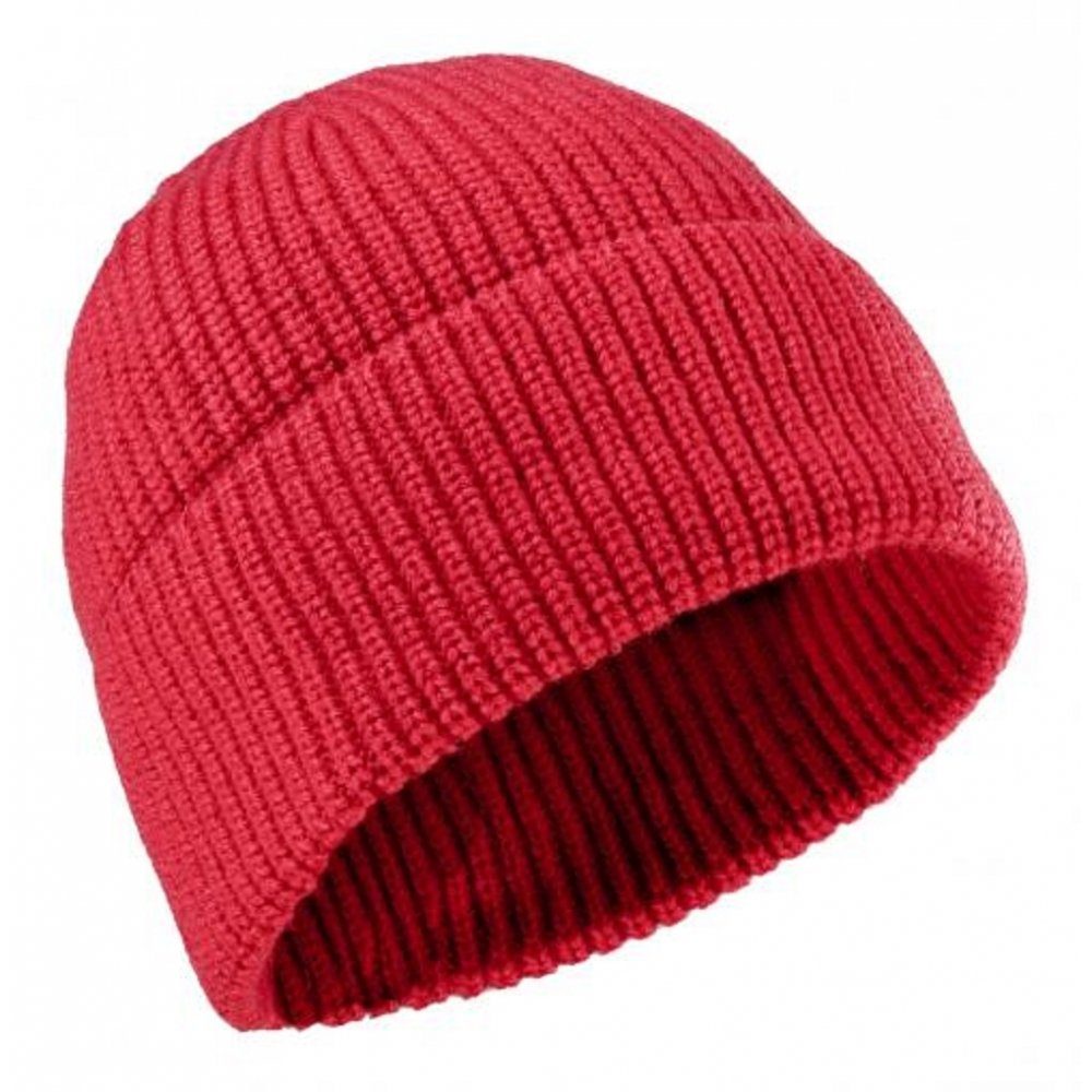 A. Blöchl Strickmütze Mütze Merino Classic rot (Packung)
