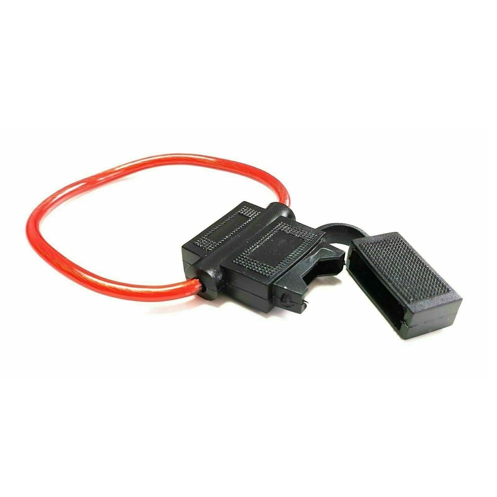 Kummert Business Kfz-Sicherungshalter KFZ Sicherungshalter Flachsicherungen ATC ATO Sicherung HiFi PKW, 40,00 A, für Hifi PKW KFZ Haushalt