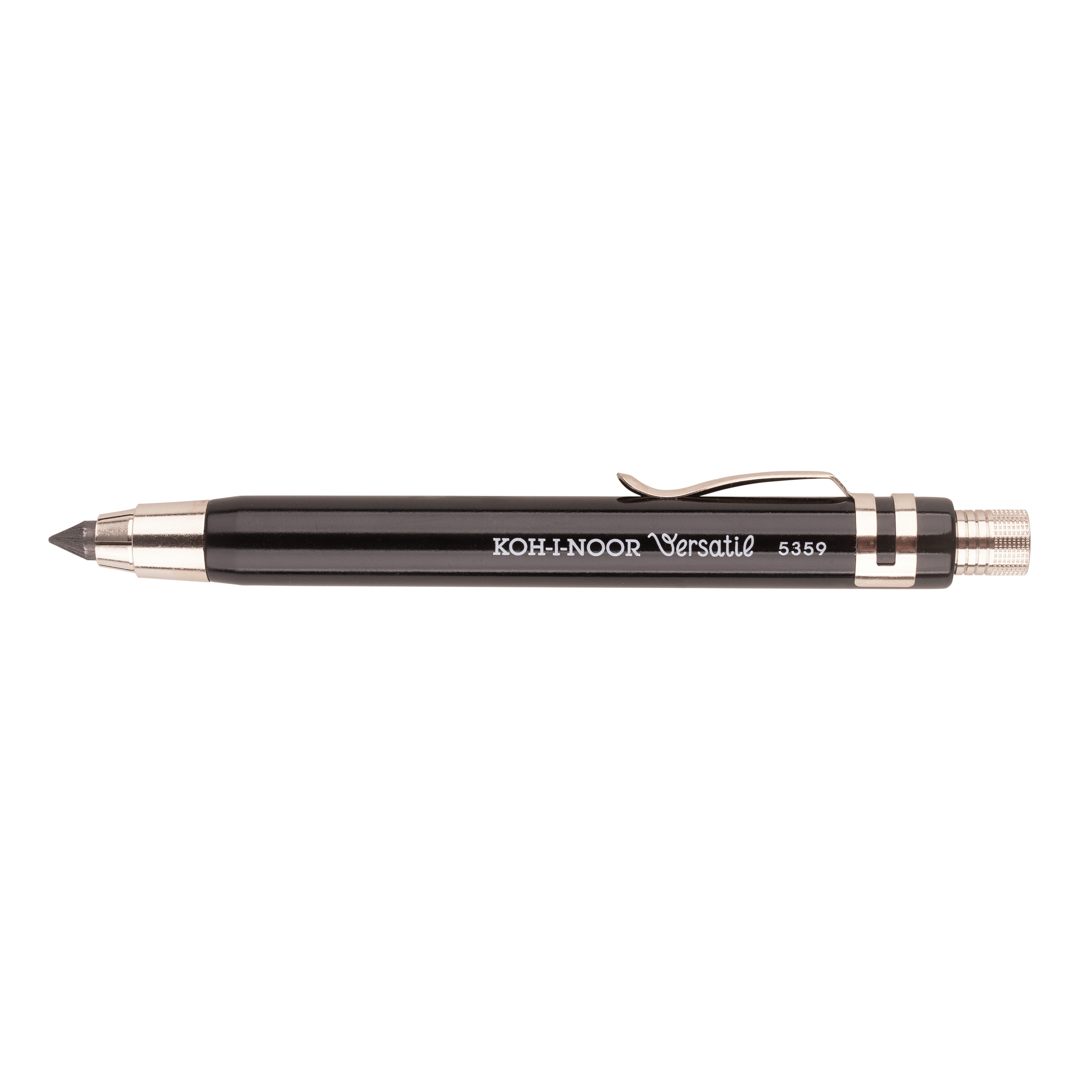 KOH-I-NOOR Druckbleistift KOH Druckbleistift Metall 5,6 mm x80 mm schwarz 5KK