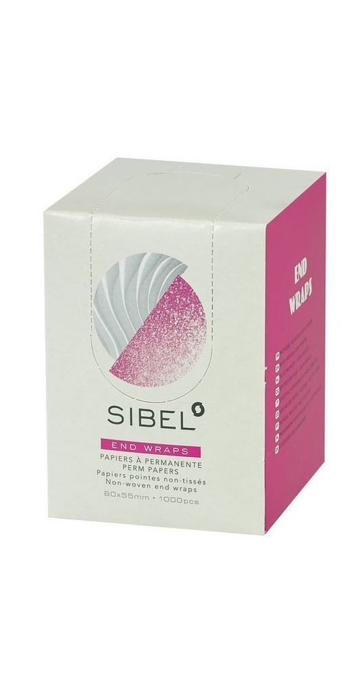 Sibel Haarfarbe Sibel Puntpapier Non-Woven 1000 blad Blauw