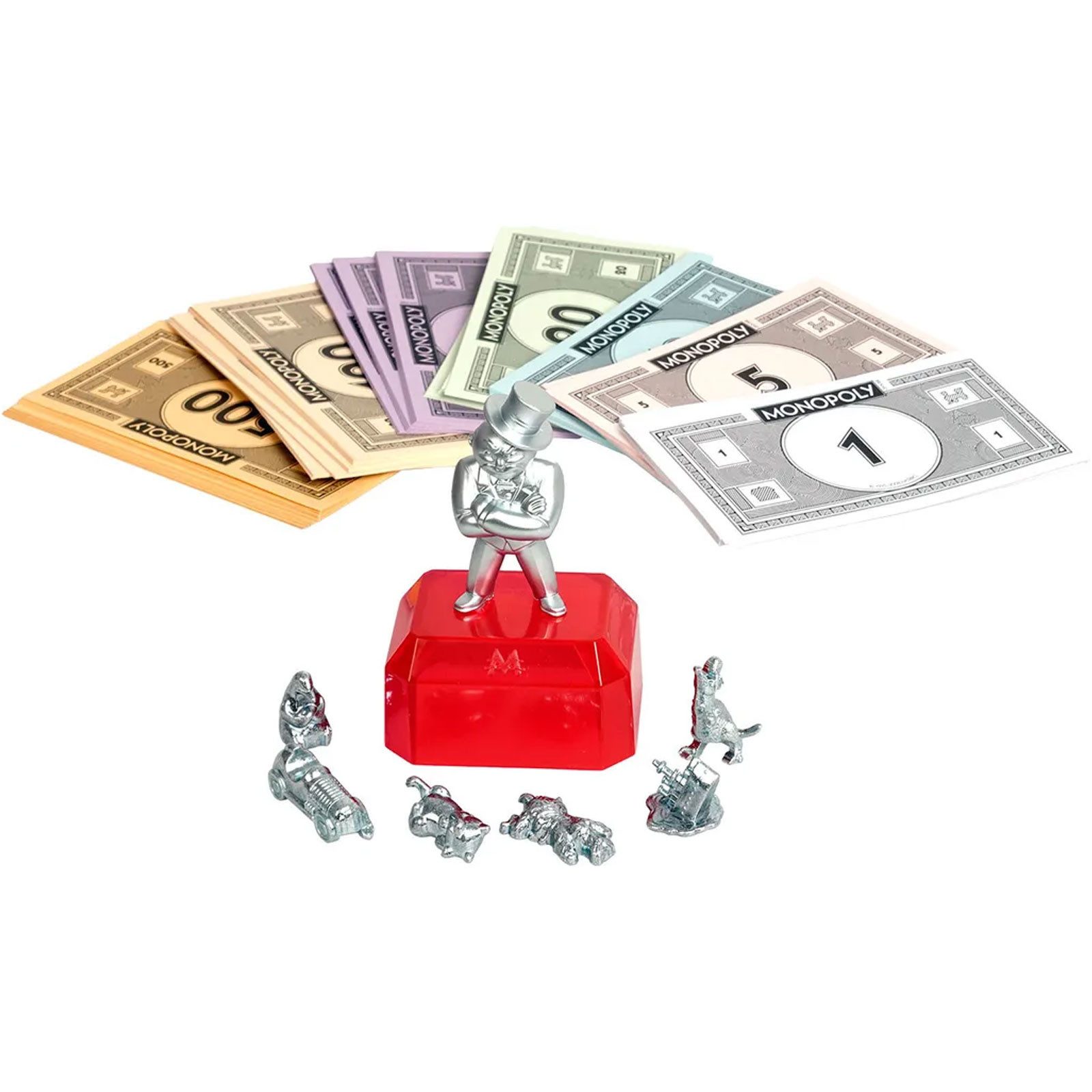 Hasbro Monopoly für schlechte Verlierer Brettspiel Spielbausteine – Bild 5 von 5