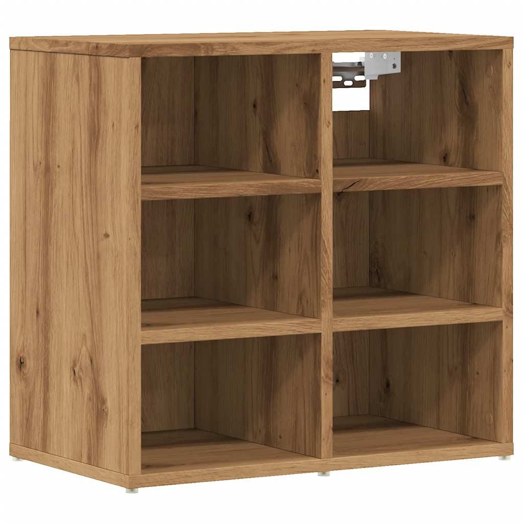 vidaXL Schuhschrank Schuhschrank Artisan-Eiche 52x30x50 cm (1-St)